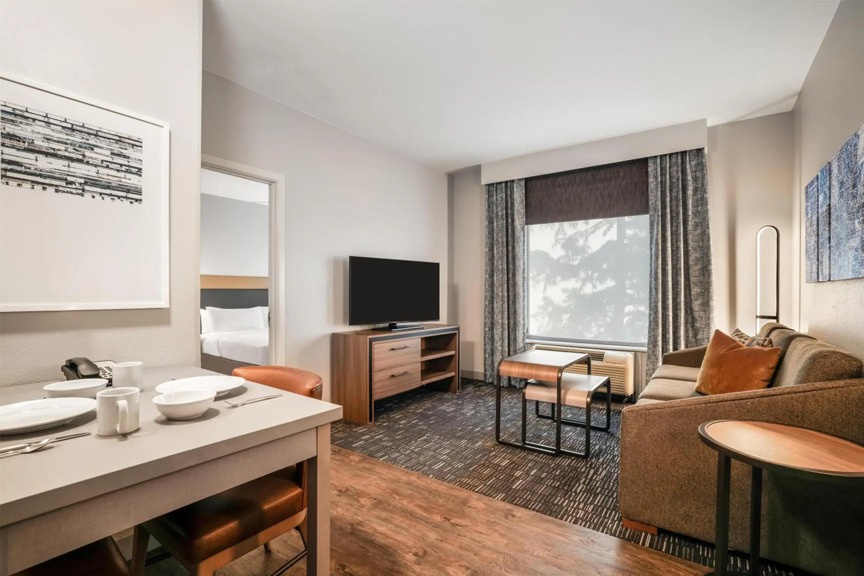 Suite with Two Queen Beds and Tub - Mobility and Hearing Access/Non-Smoking in Homewood Suites Dallas-Frisco Suite with Two Queen Beds and Tub - Mobility and Hearing Access/Non-Smoking in Homewood Suites Dallas-Frisco