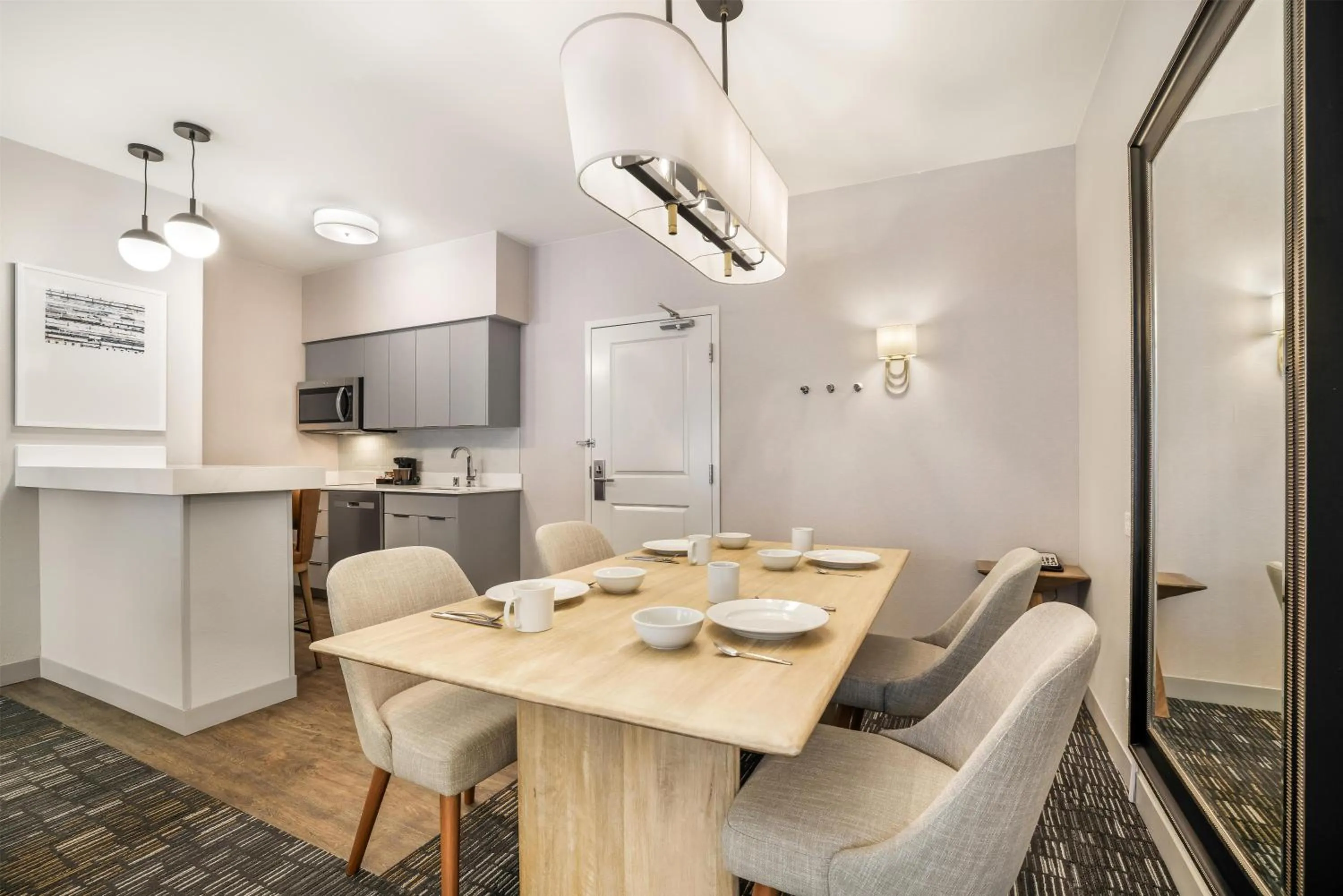 Kitchen or kitchenette in Homewood Suites Dallas-Frisco