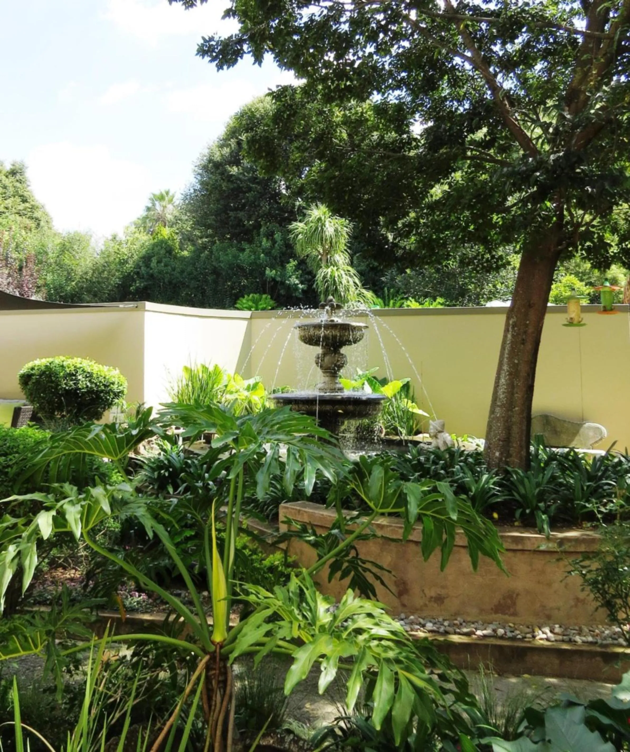 Garden in Dunton Guest House