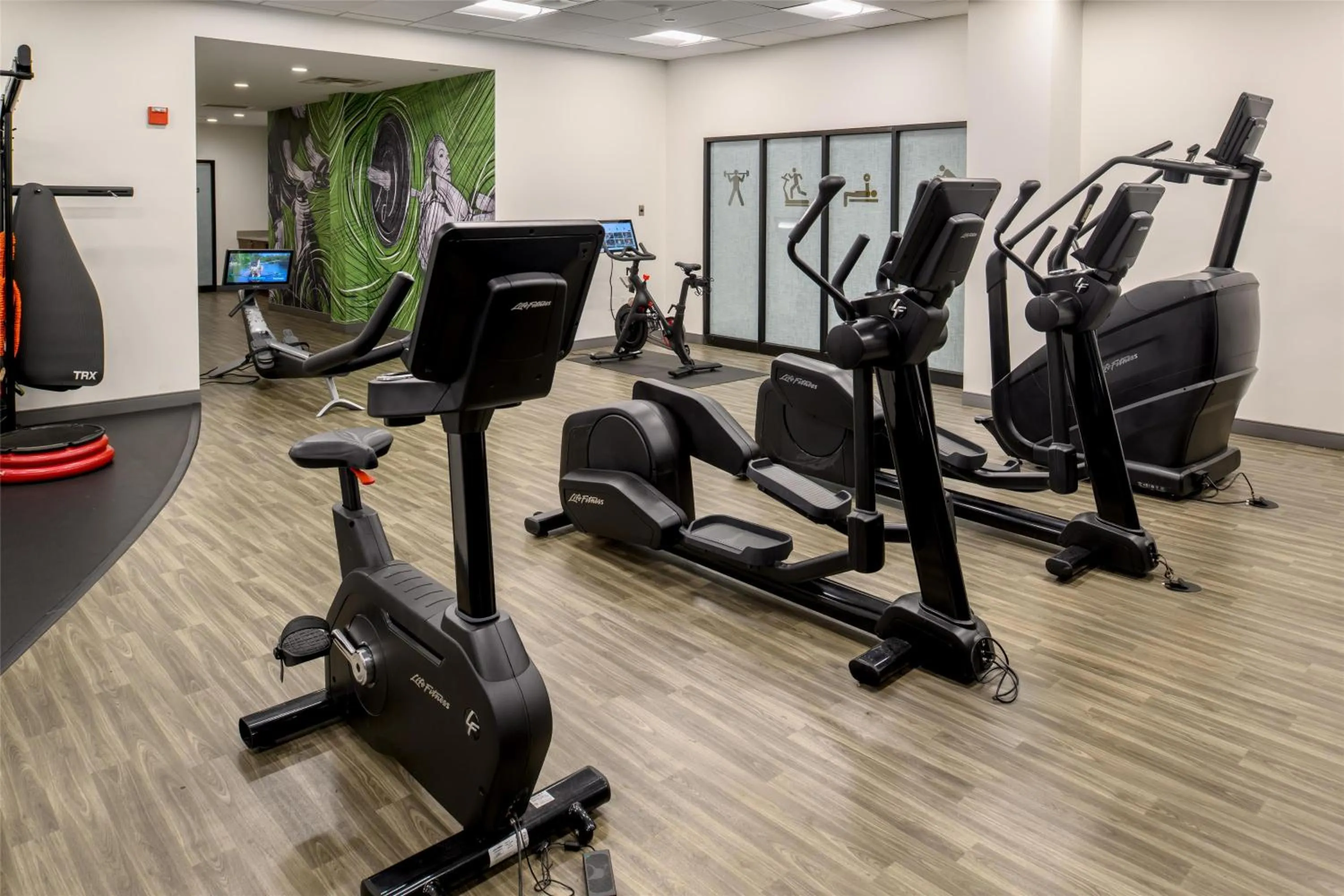Fitness centre/facilities in Hilton St. Louis Airport