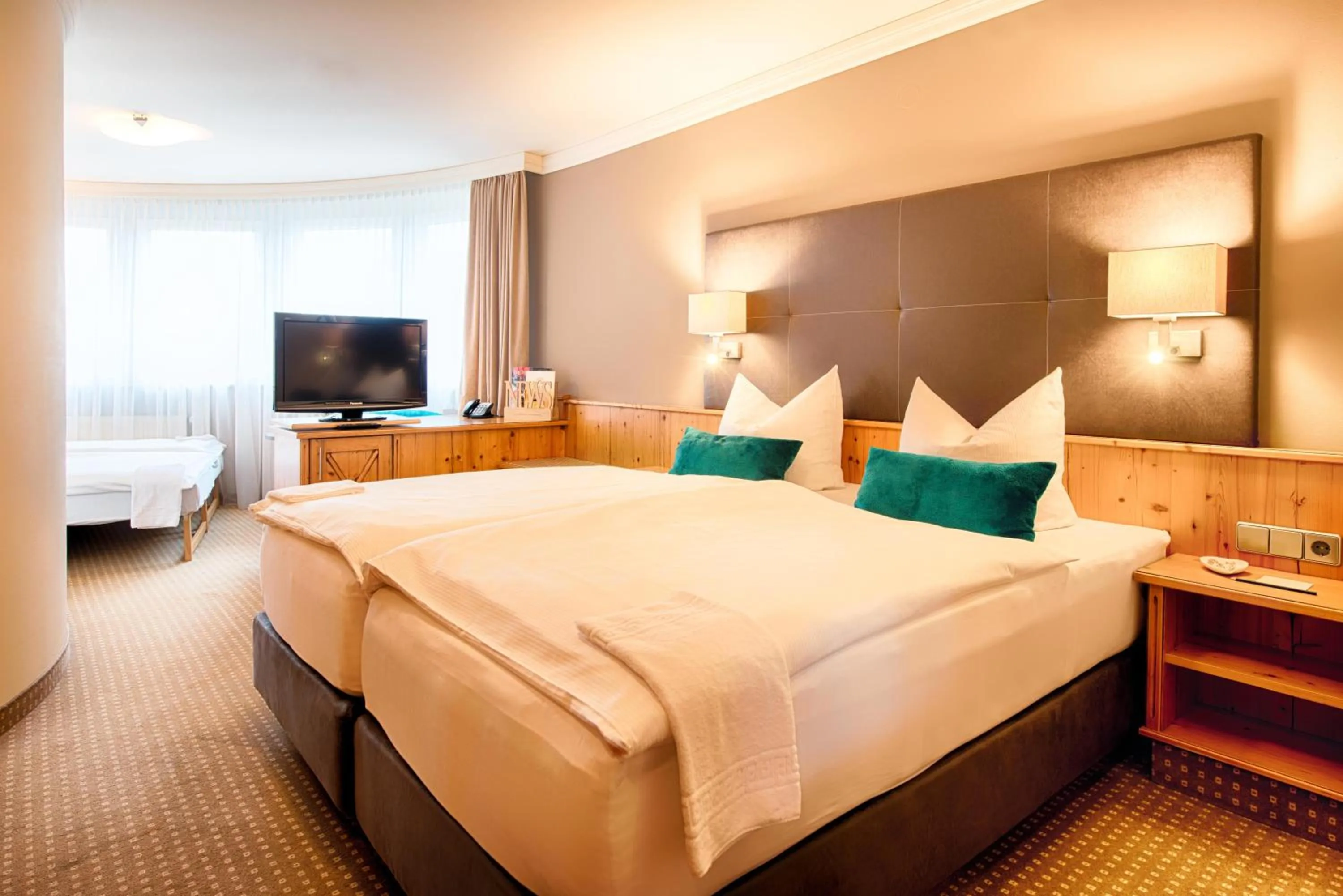 Photo of the whole room, Bed in Hotel Landhaus Feckl