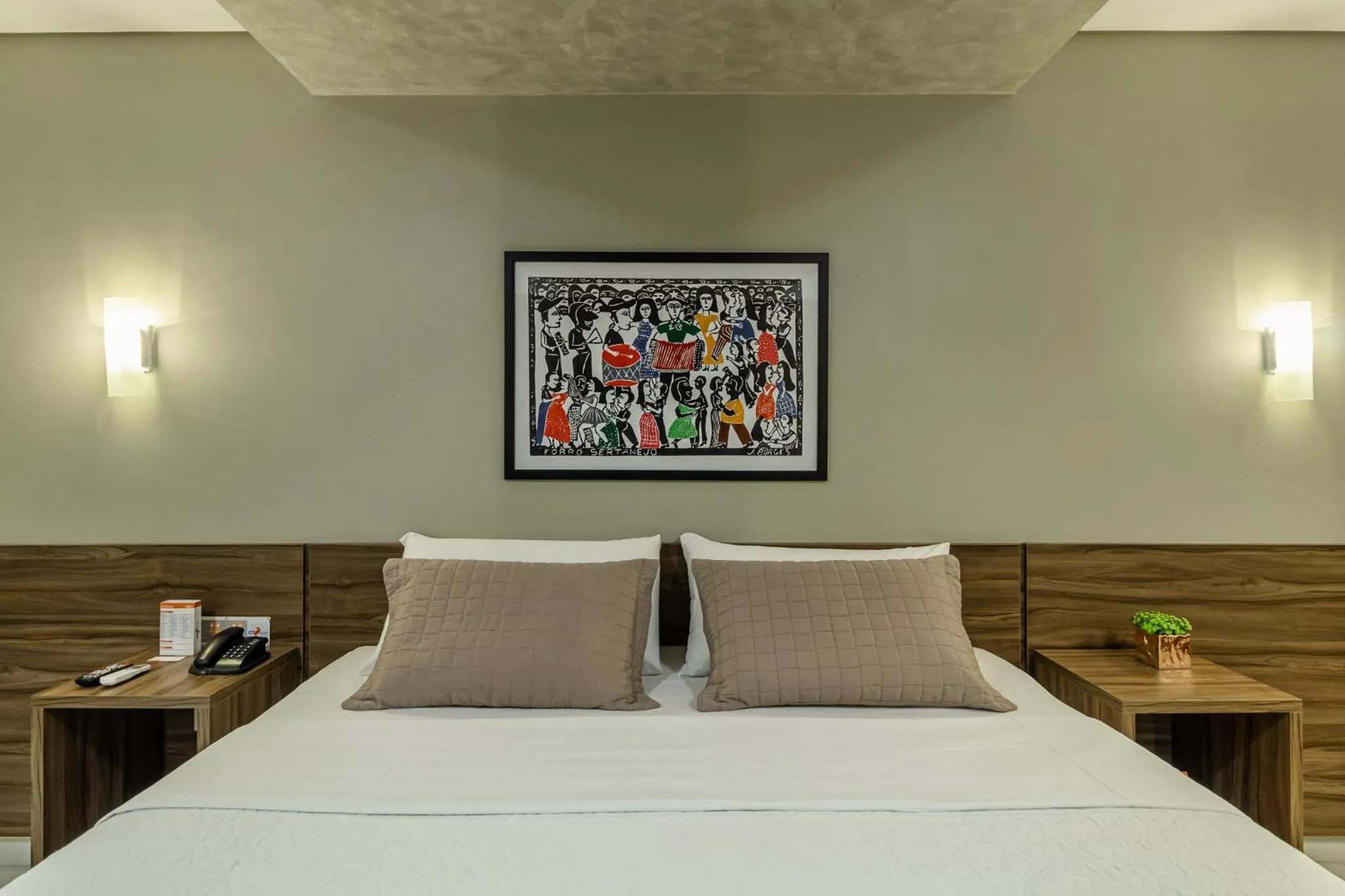 Bed in Citi Hotel Premium Caruaru