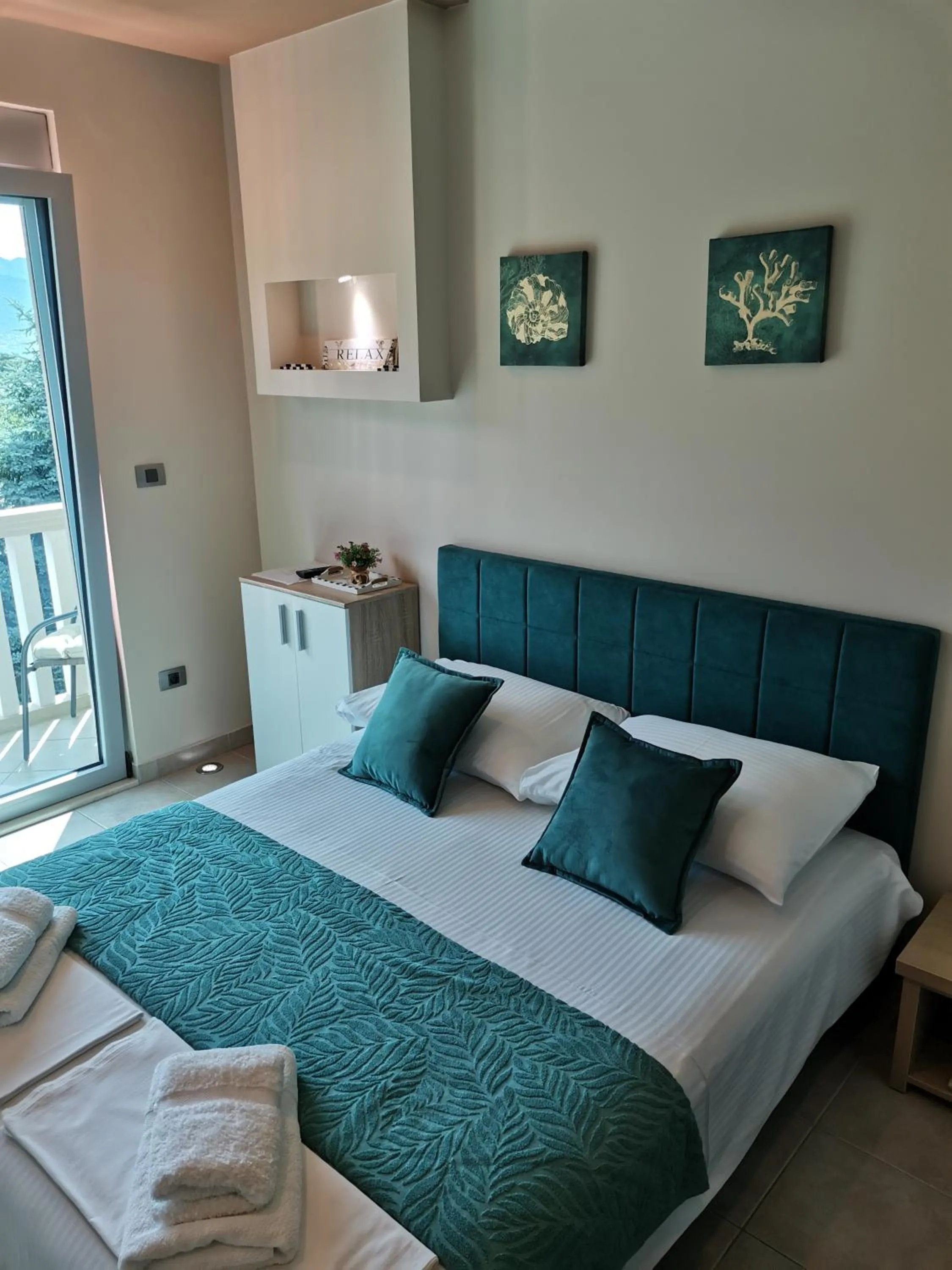 Bed in Vila Jadranka Apartments