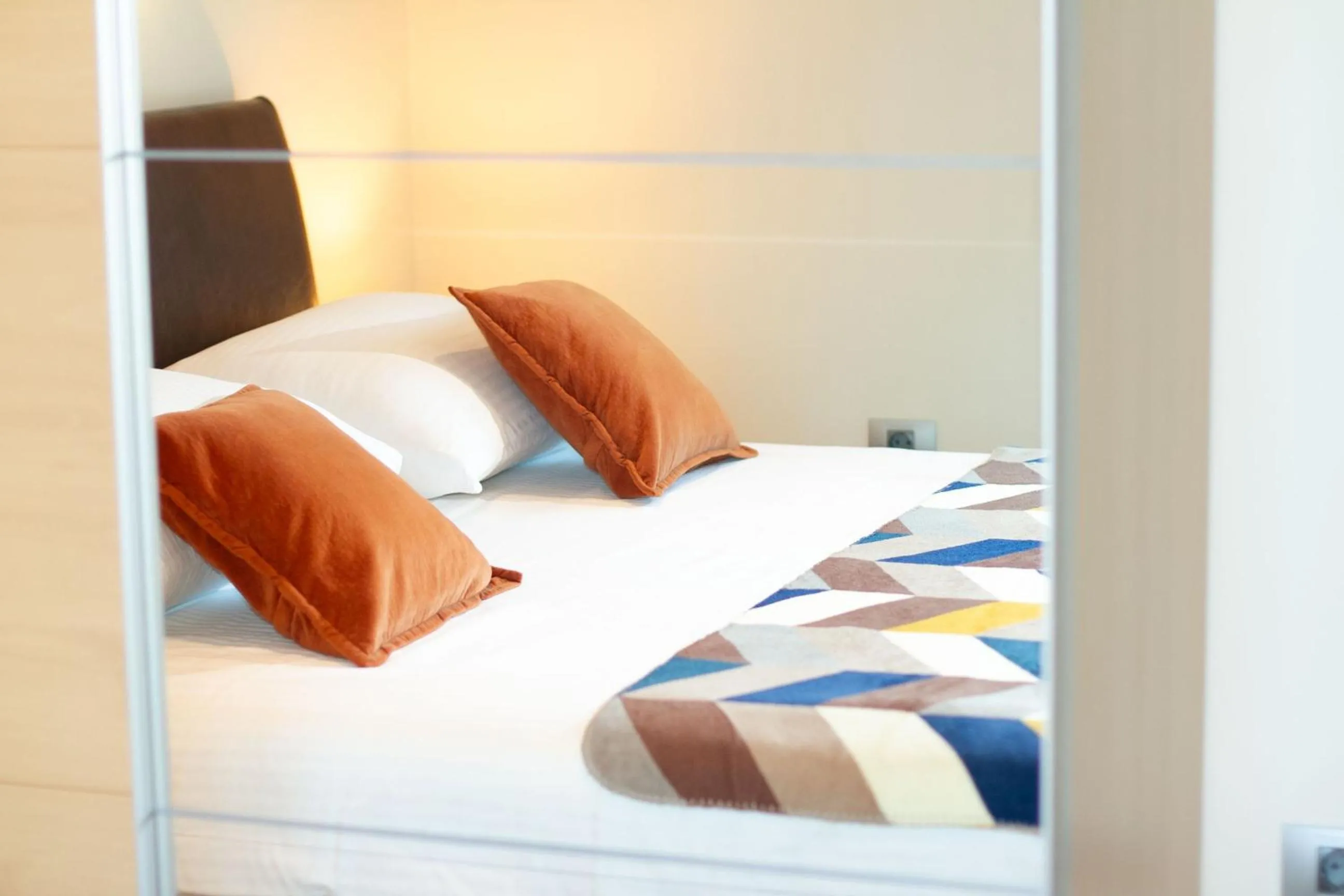 Bed in Vila Jadranka Apartments