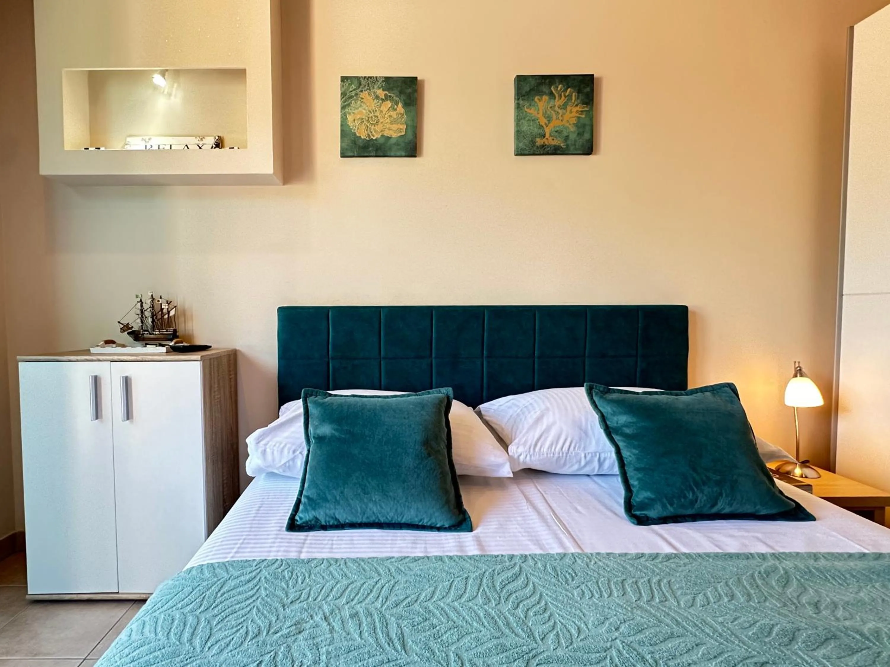 Bed in Vila Jadranka Apartments