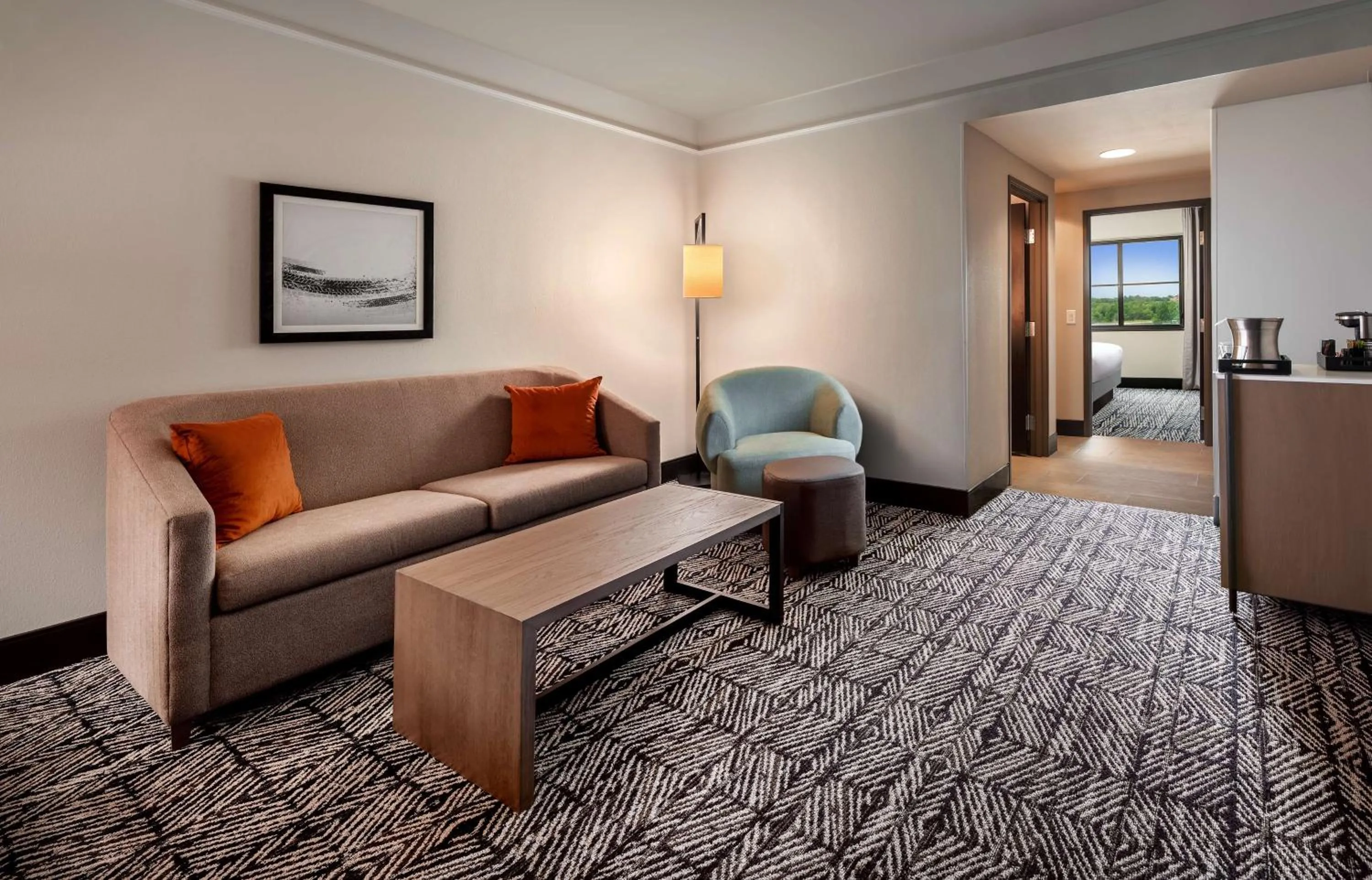 Living room in Hilton Dallas Southlake Town Square