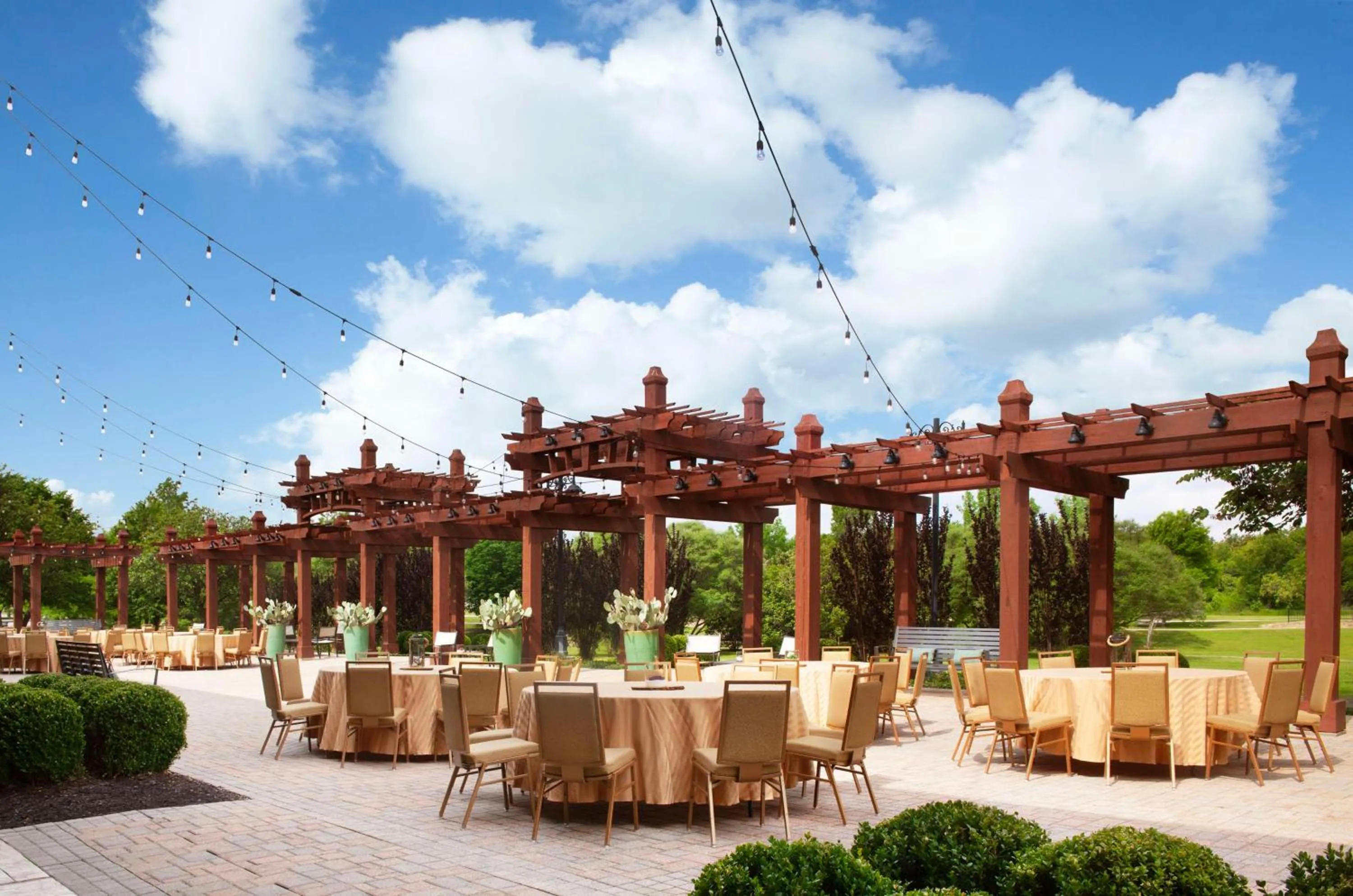 Patio in Hilton Dallas Southlake Town Square