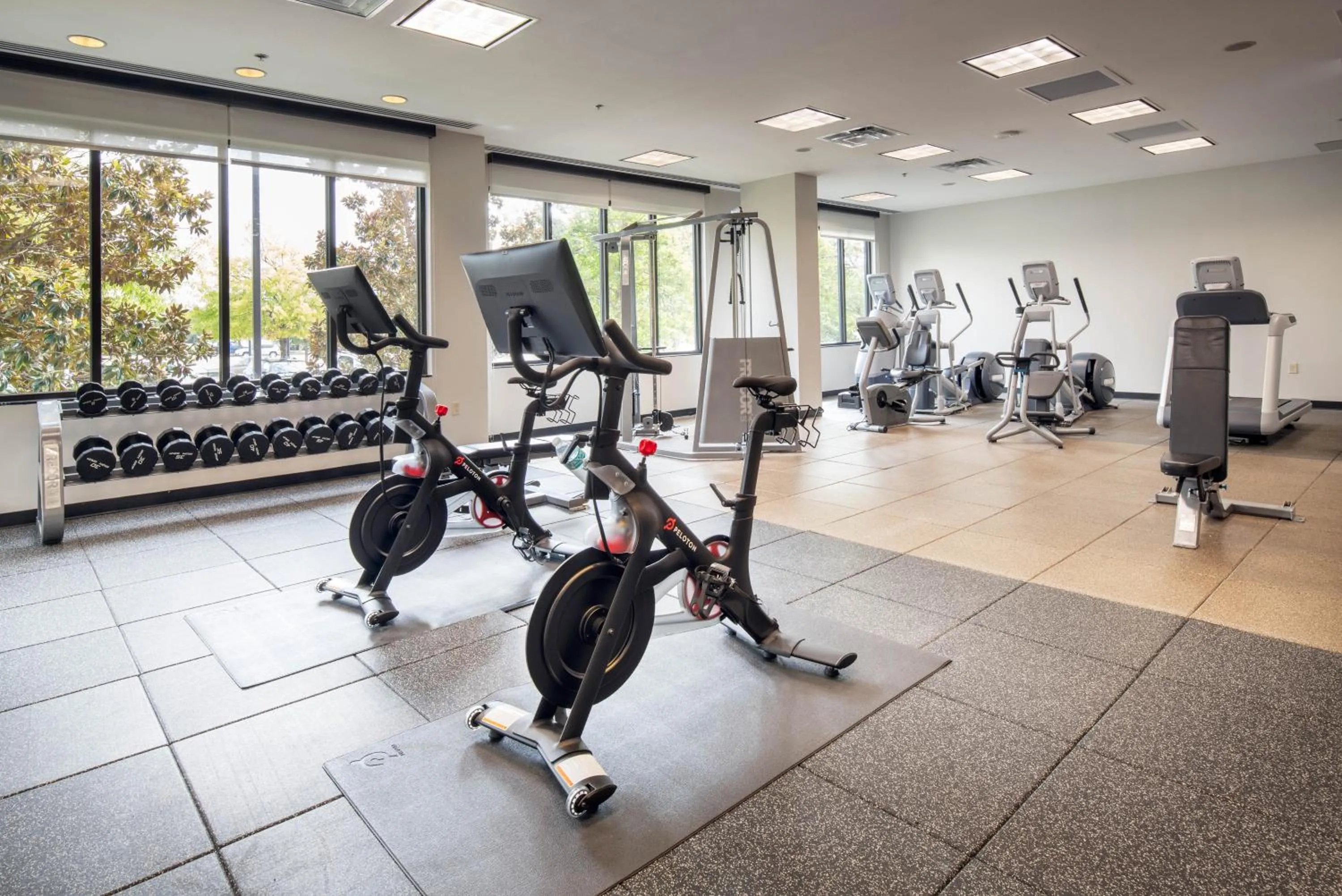 Fitness centre/facilities in Hilton Dallas Southlake Town Square