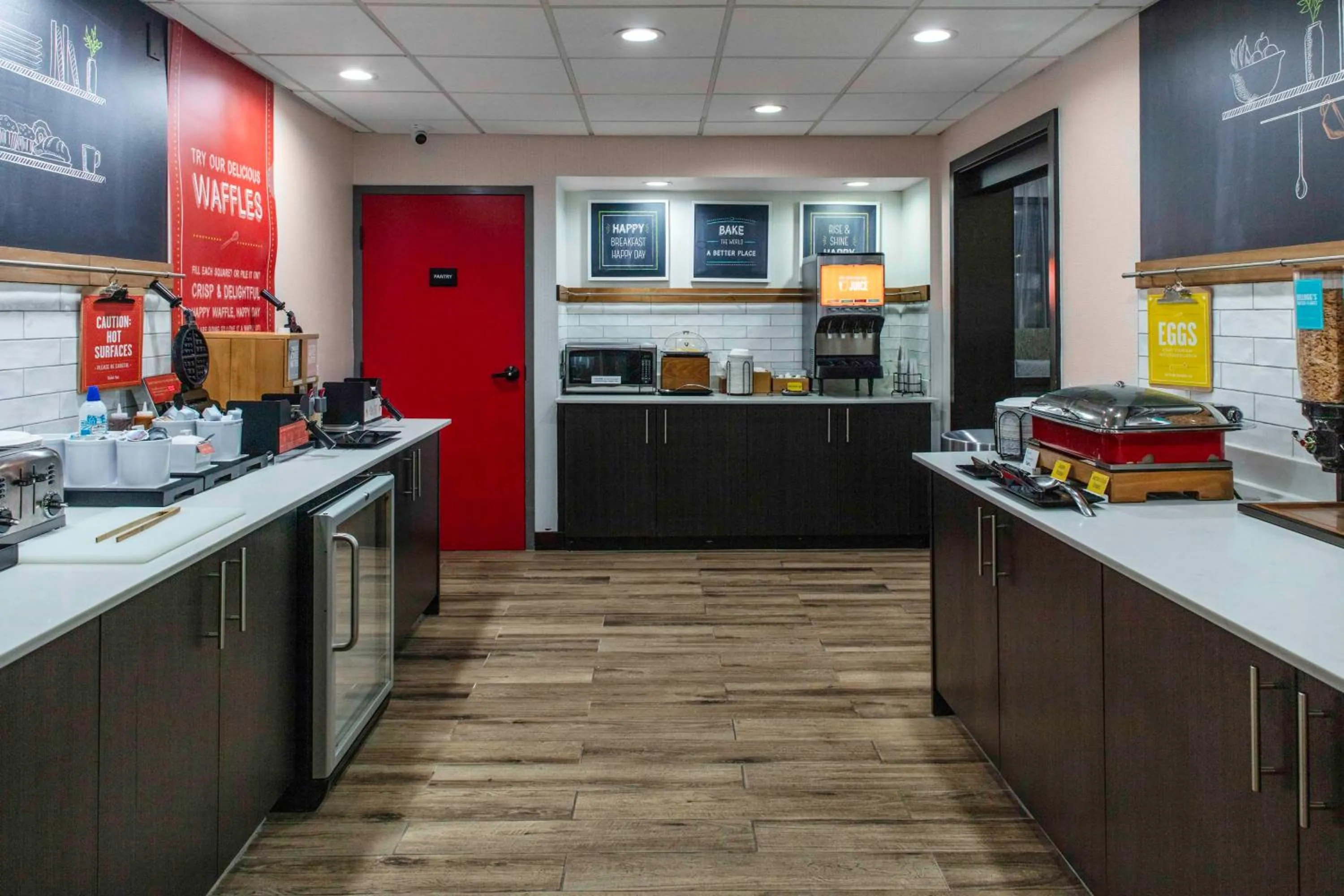 Breakfast in Hampton Inn Detroit Northville