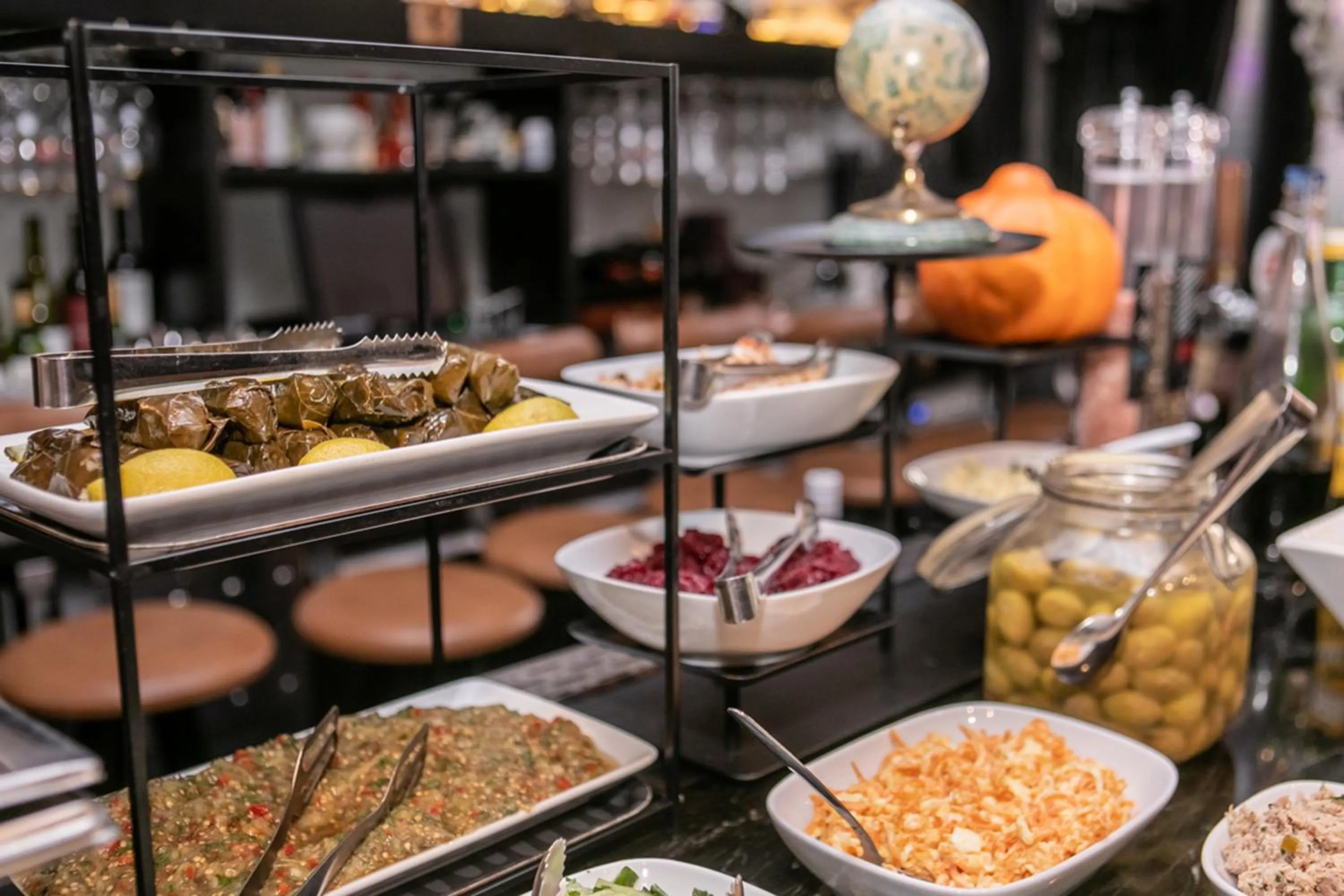 Buffet breakfast in Ultra Tel Aviv Boutique Hotel