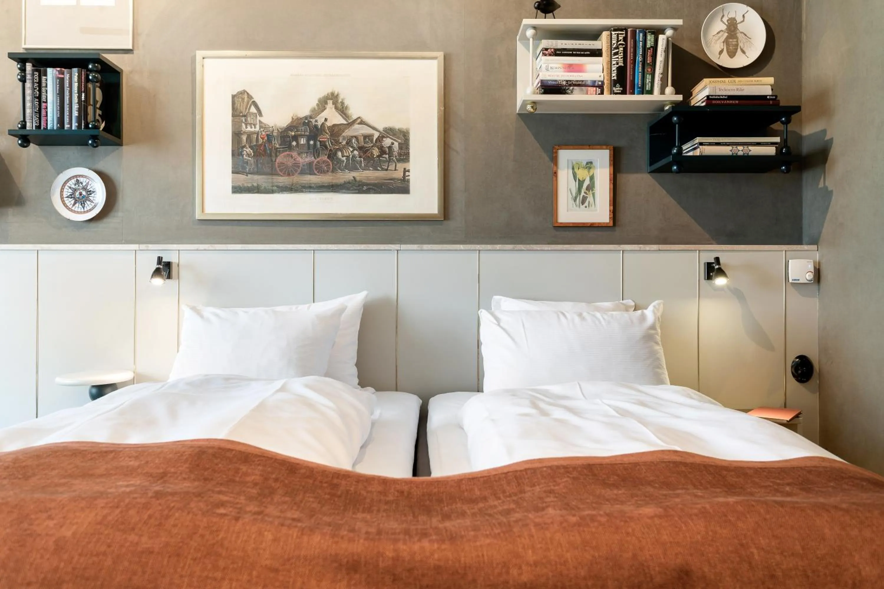 Bed in Mornington Hotel Stockholm