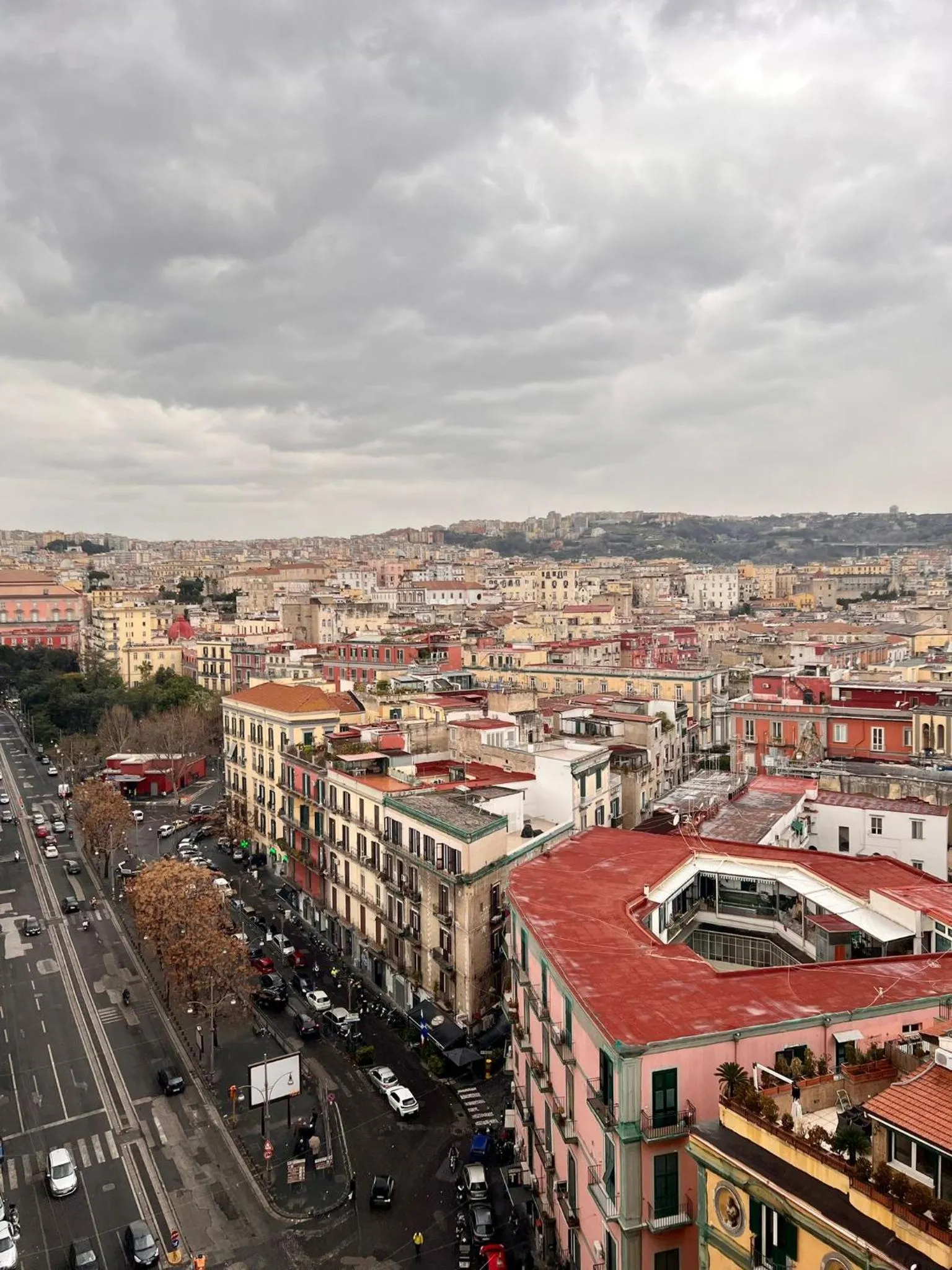 Bird's eye view in Nel Cuore di Parthenope