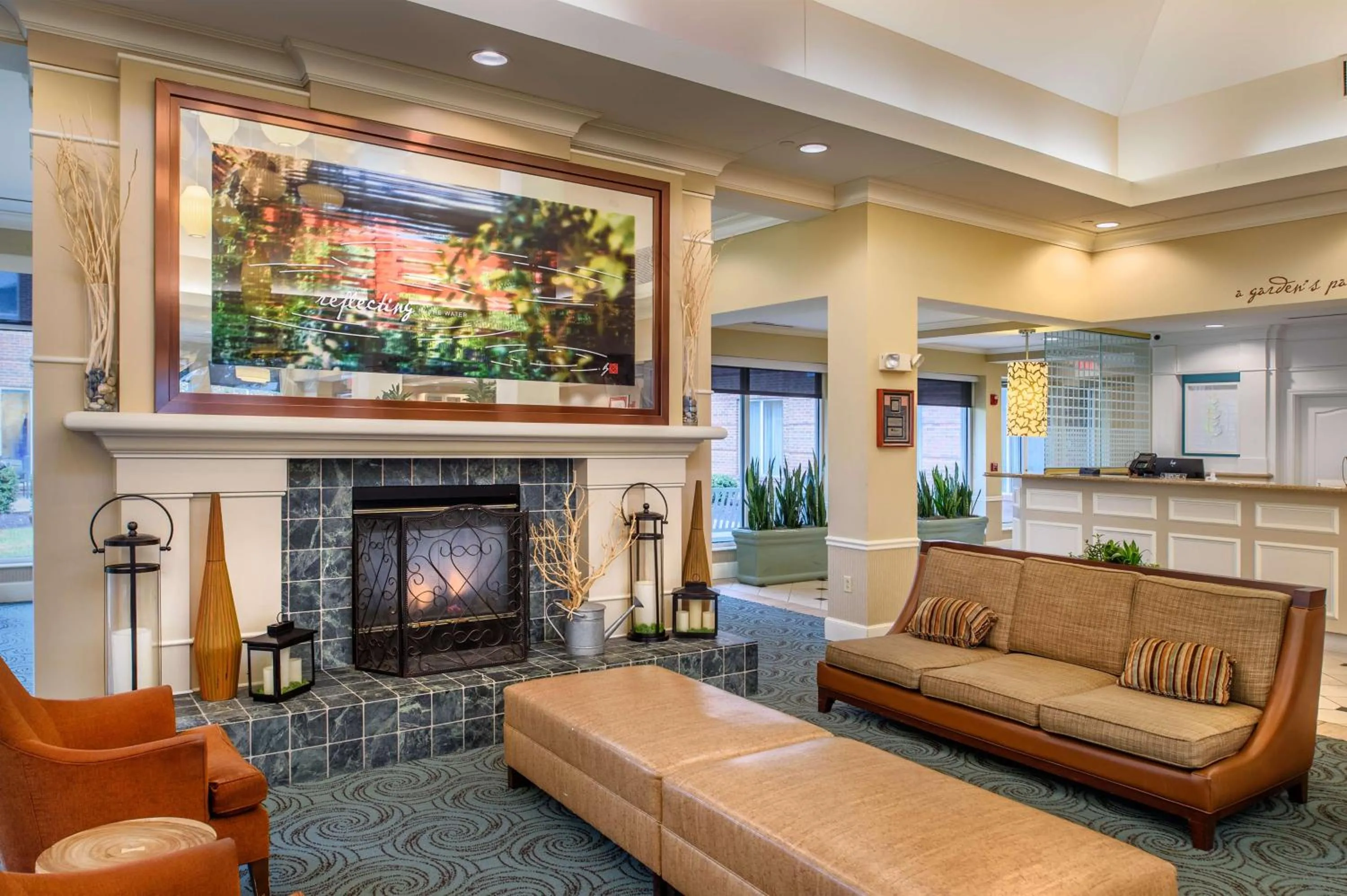 Lobby or reception in Hilton Garden Inn St. Louis/O'Fallon