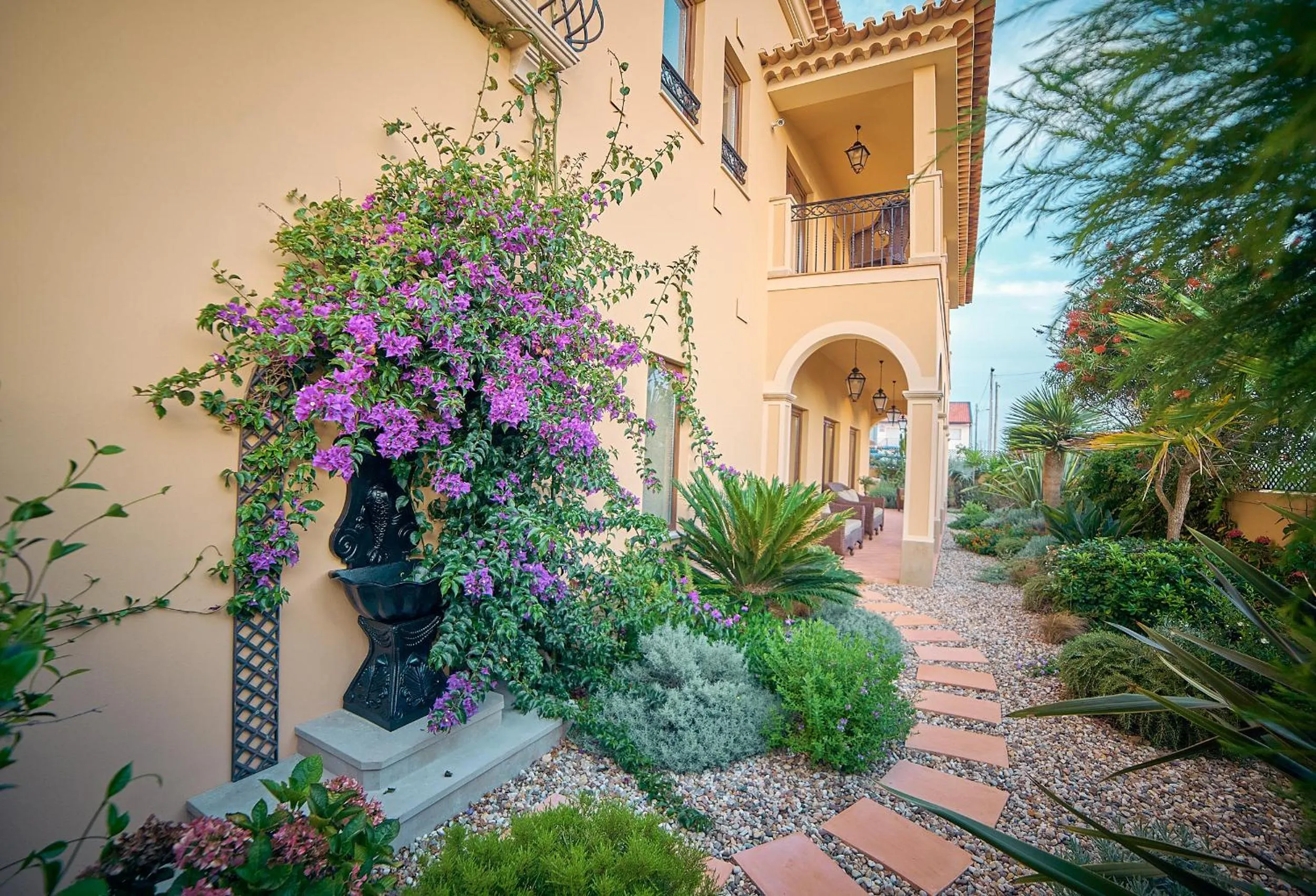 Garden in Silver Coast Beach Residence