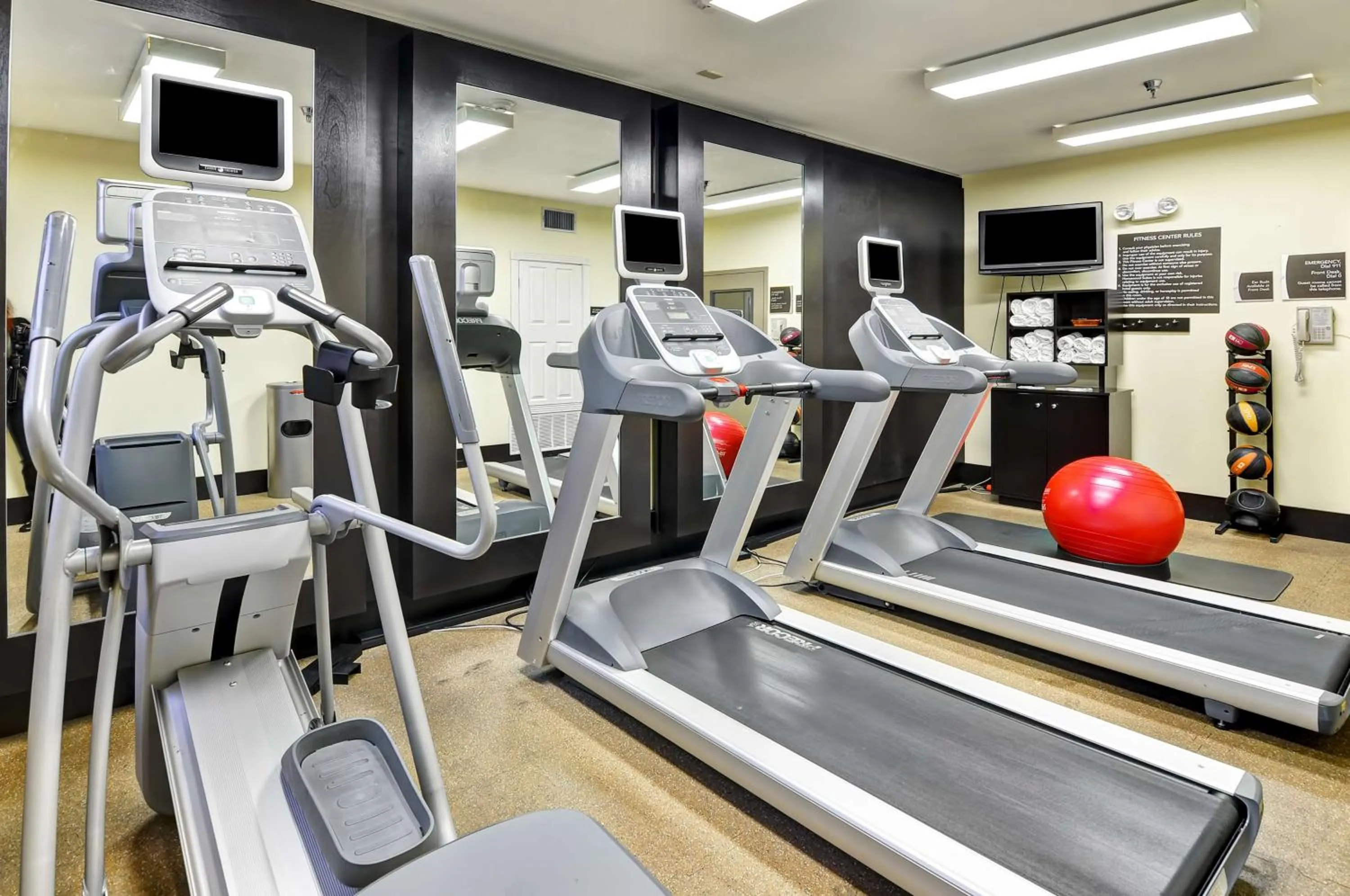 Fitness centre/facilities in Homewood Suites by Hilton- Longview