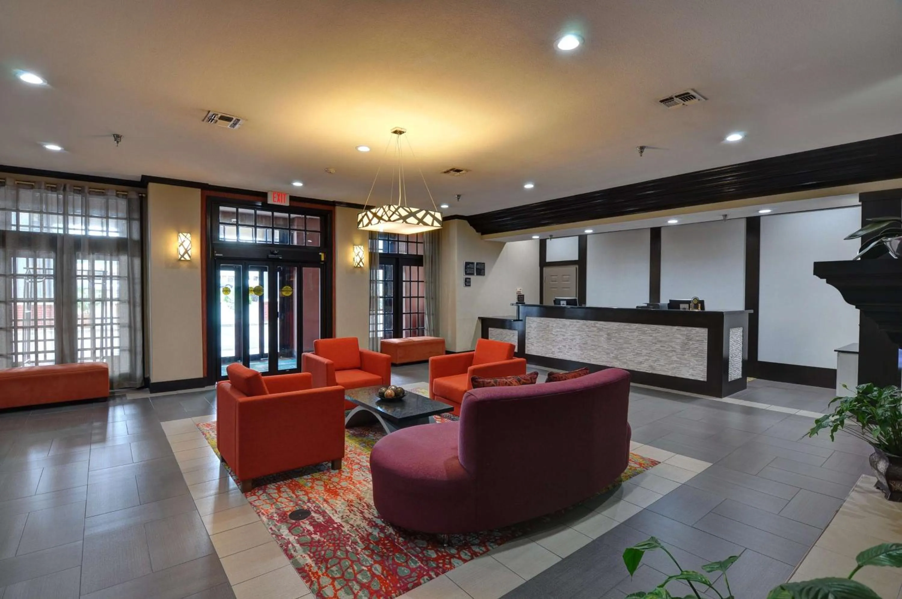 Lobby or reception in Homewood Suites by Hilton- Longview