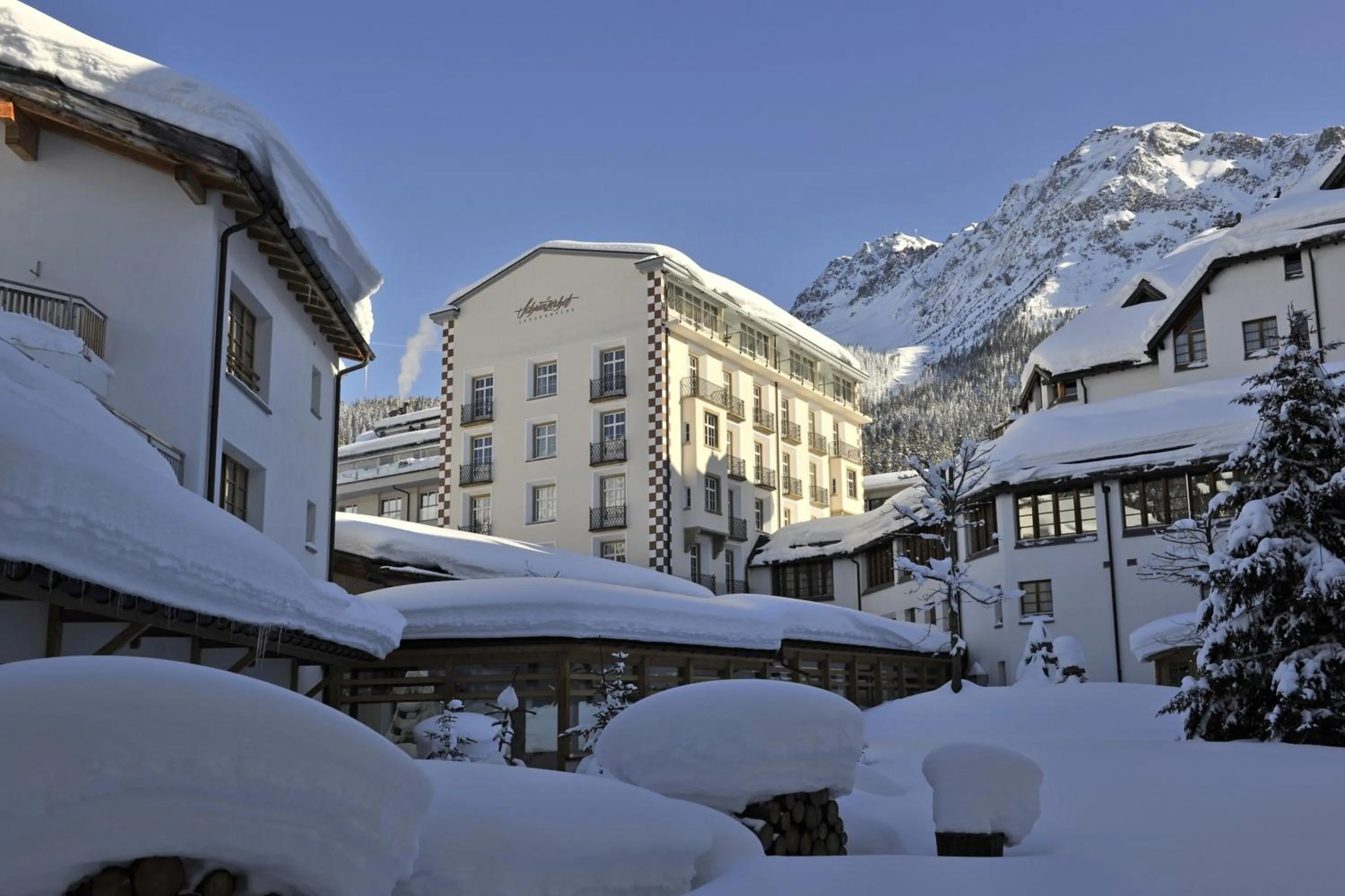 Property building in Hotel Schweizerhof Lenzerheide