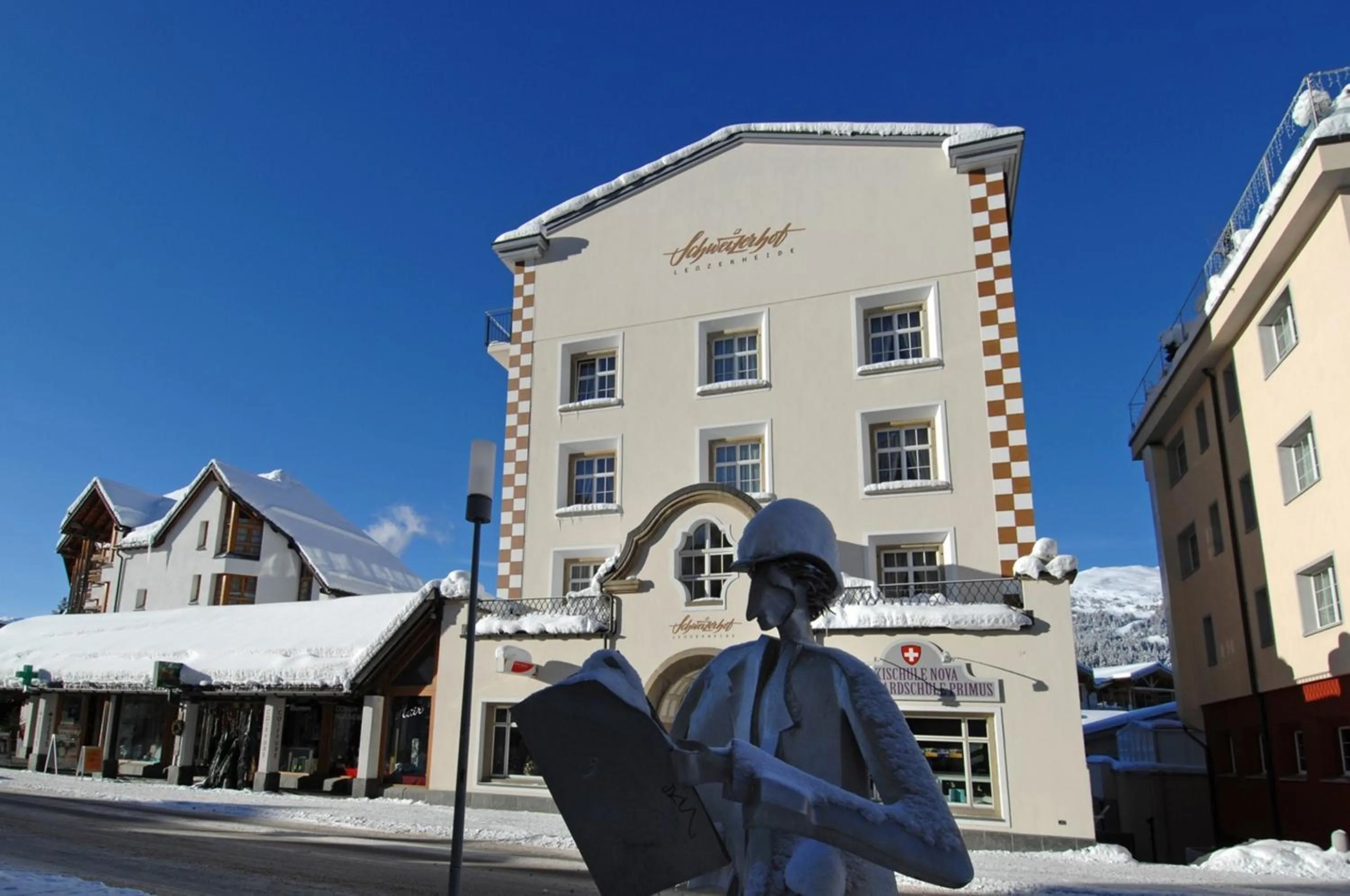 Property building in Hotel Schweizerhof Lenzerheide