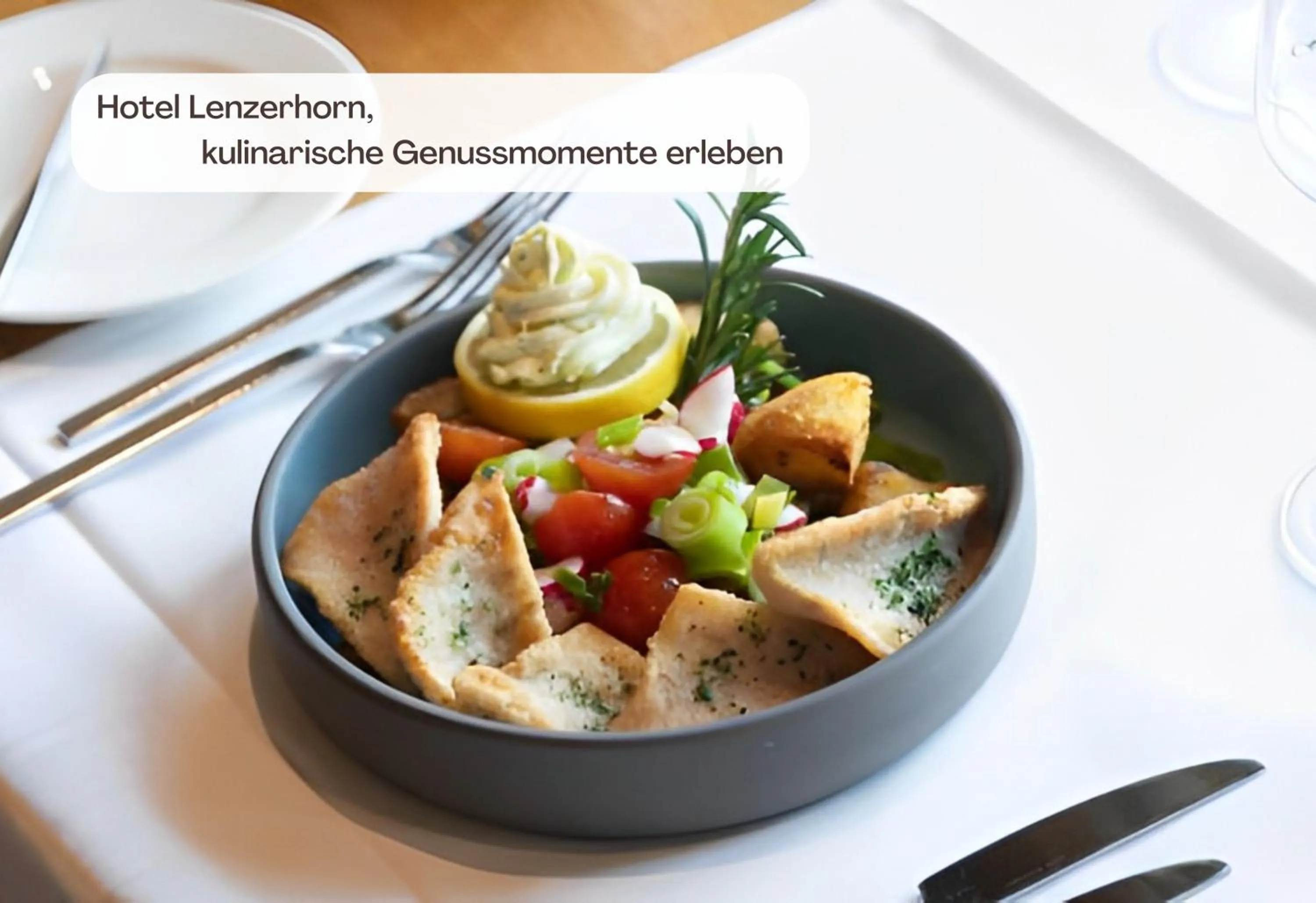 Meals in Hotel Lenzerhorn - Alpine Stay, Spa & Savour