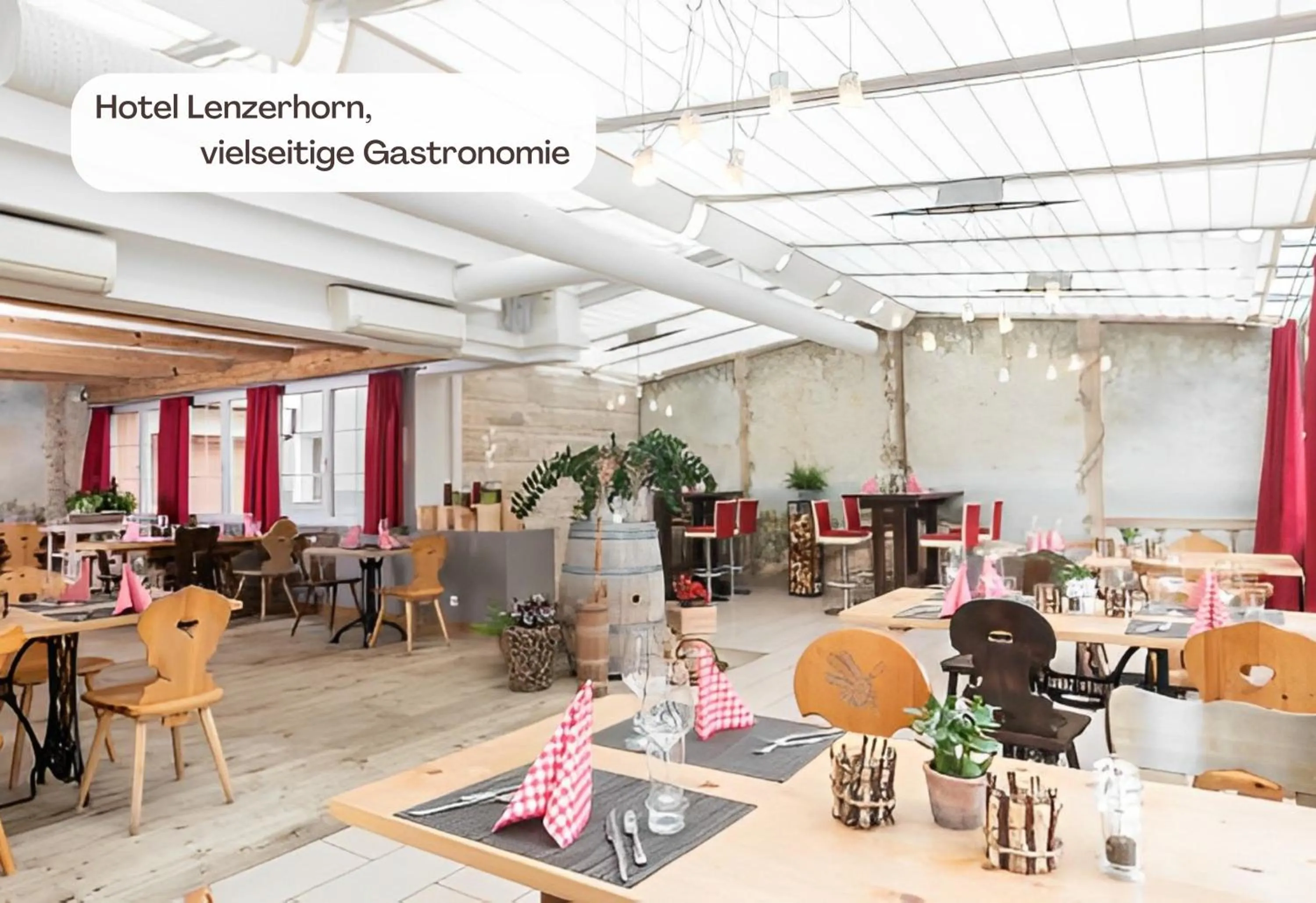 Restaurant/places to eat in Hotel Lenzerhorn - Alpine Stay, Spa & Savour