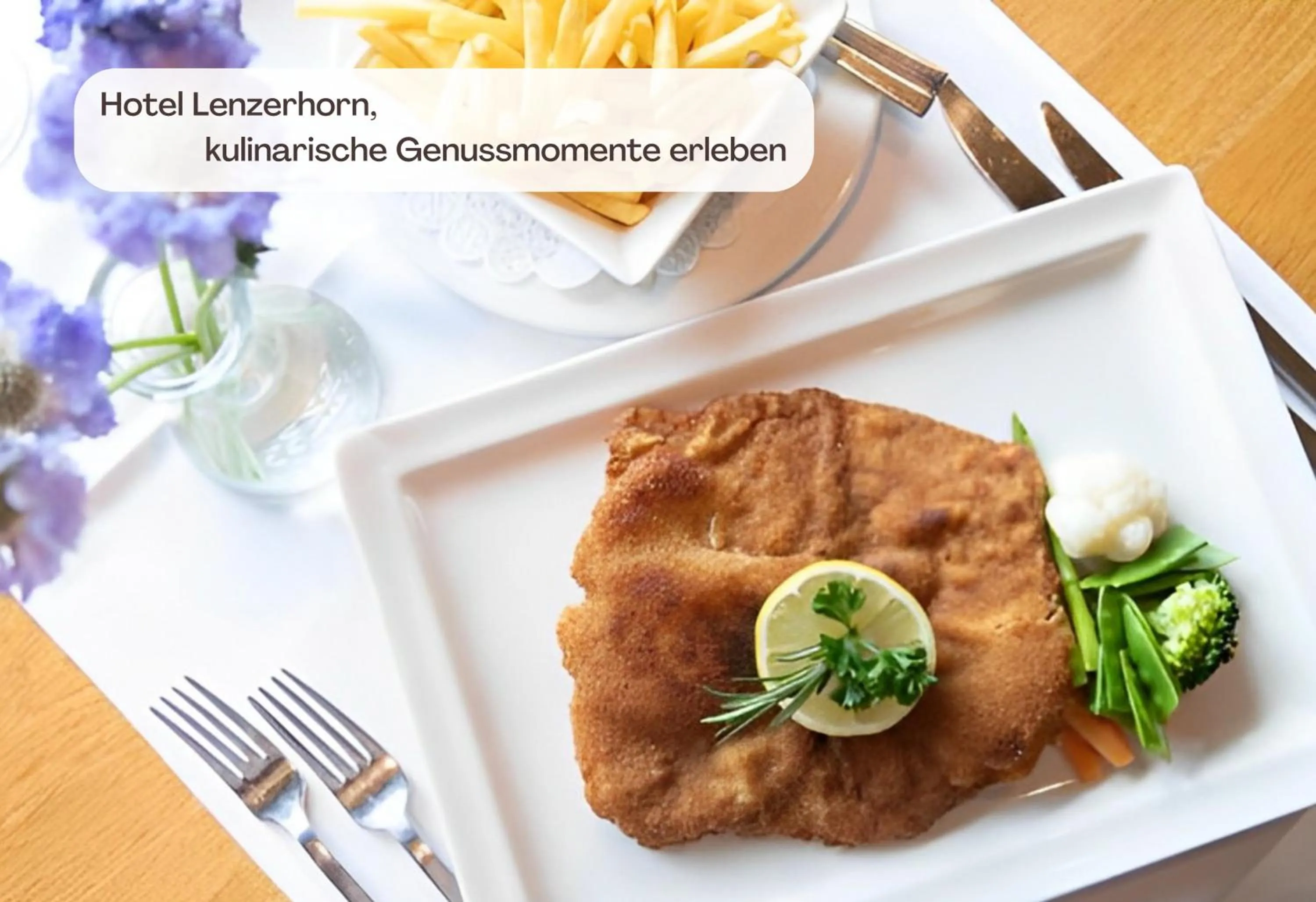 Food close-up in Hotel Lenzerhorn - Alpine Stay, Spa & Savour