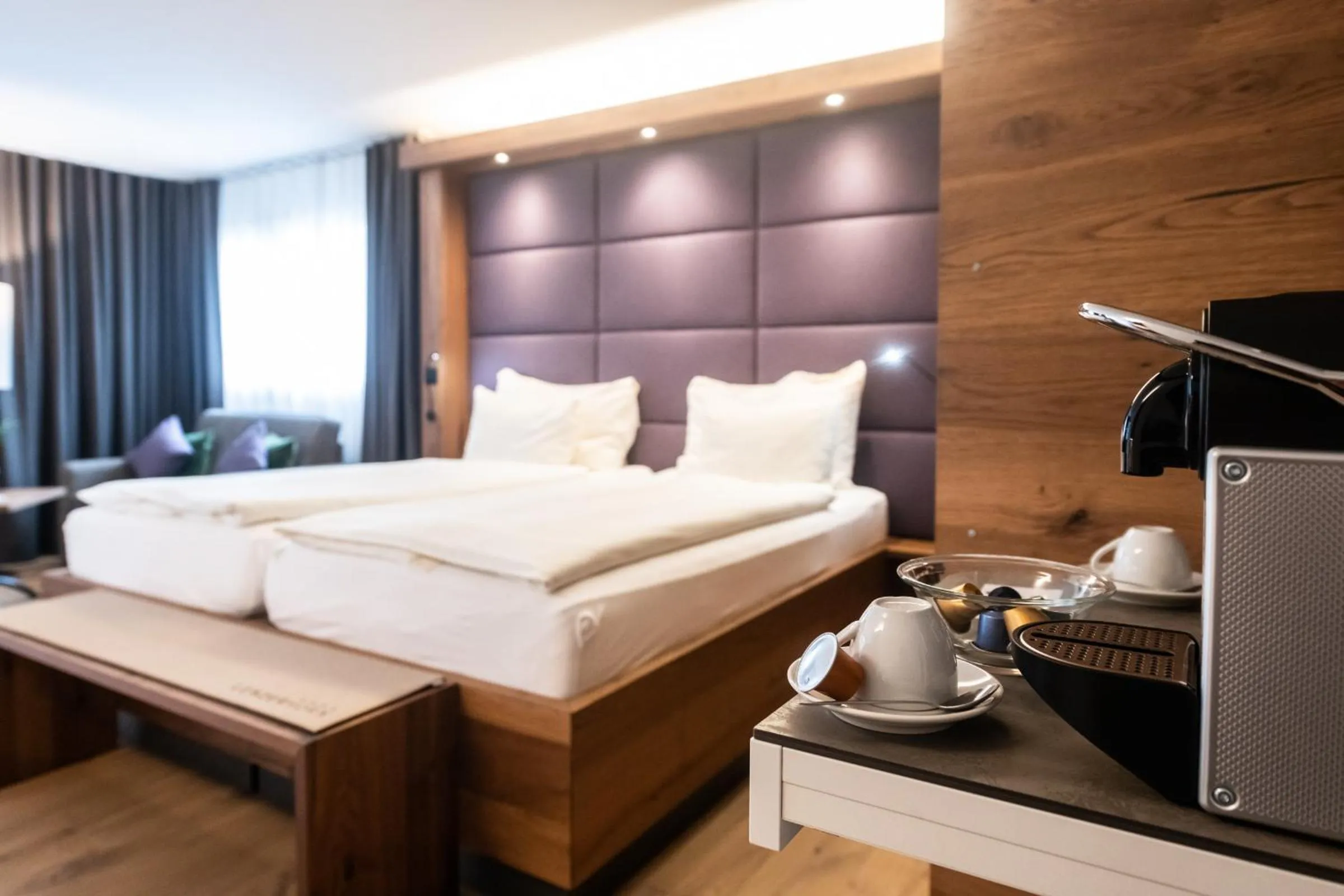 Photo of the whole room, Bed in Hotel Lenzerhorn - Alpine Stay, Spa & Savour