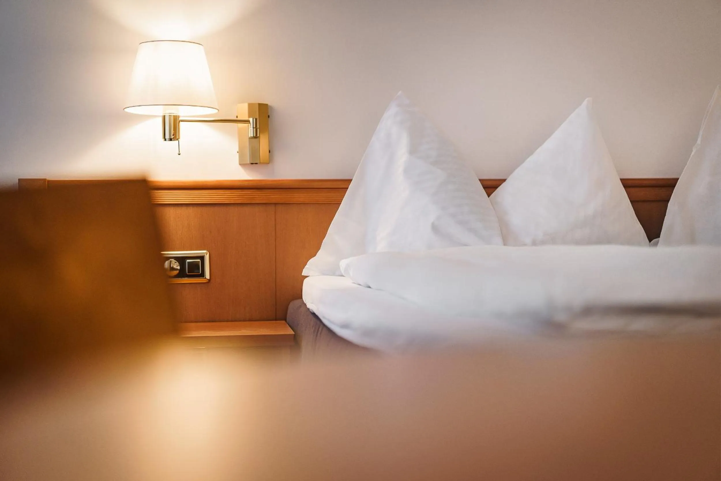 Bed in BLUME Baden Hotel & Restaurant