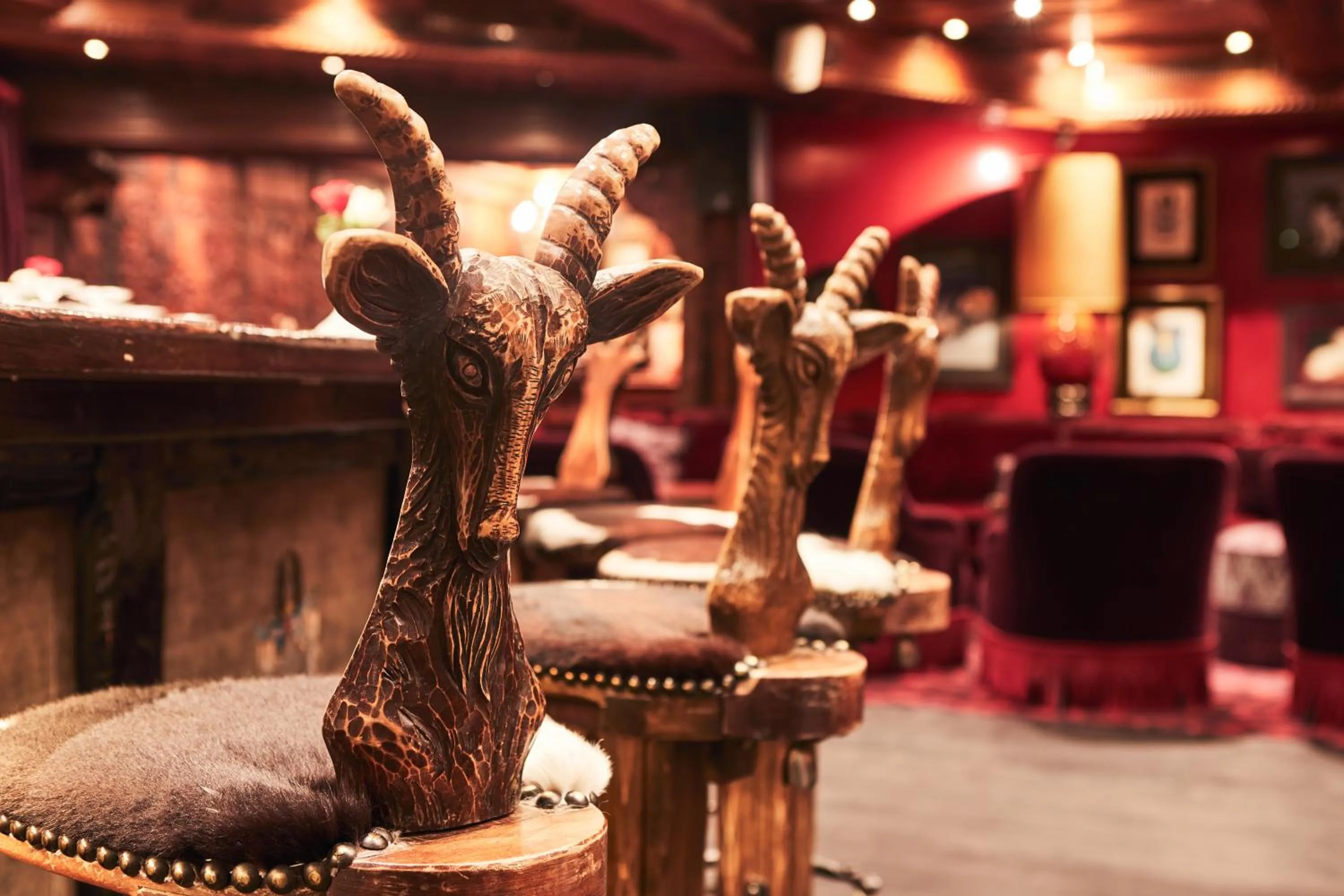 Lounge or bar in Resort Hotel Alex Zermatt