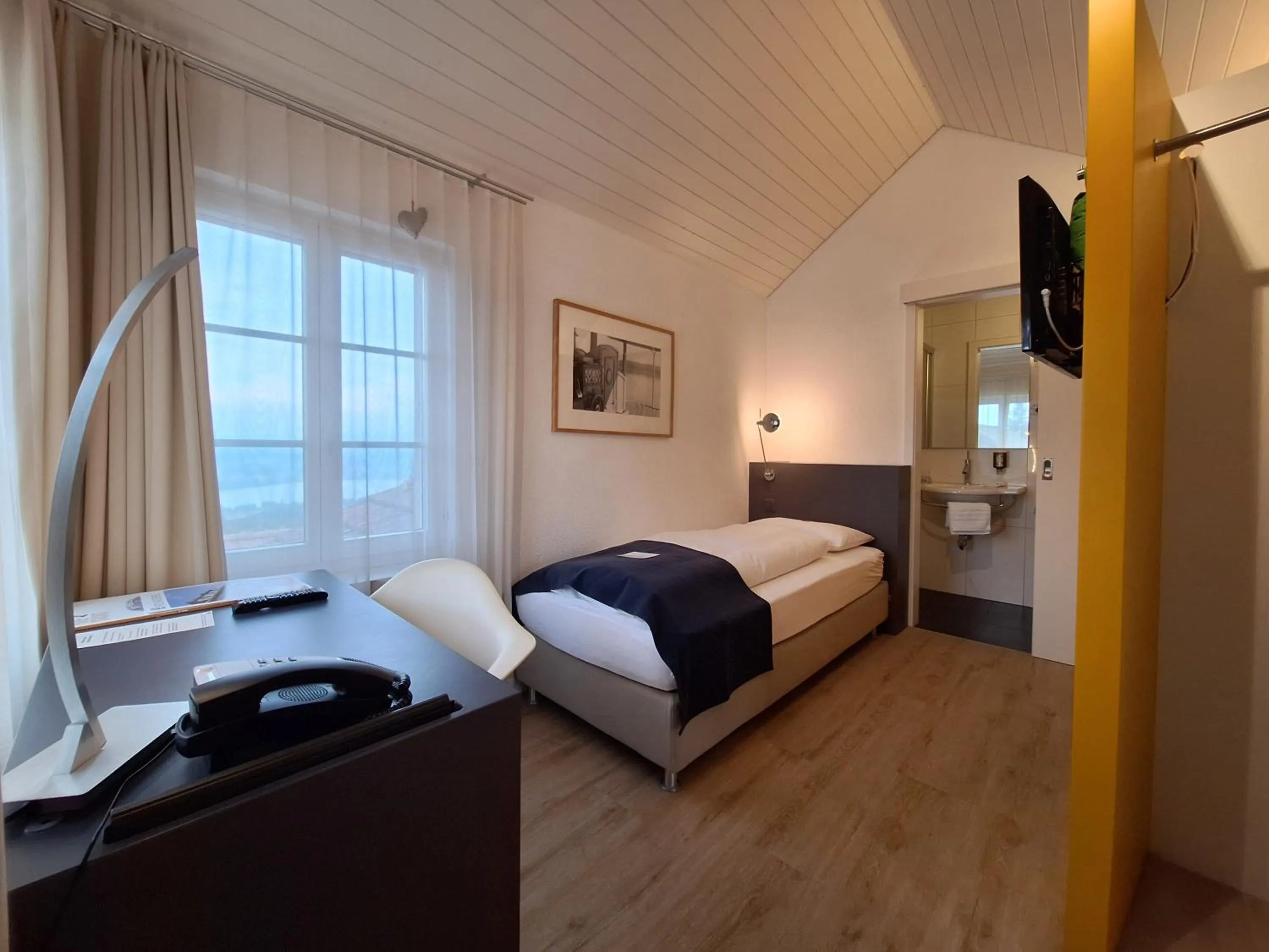 Bed in Hotel Wassberg - Self-Check-in