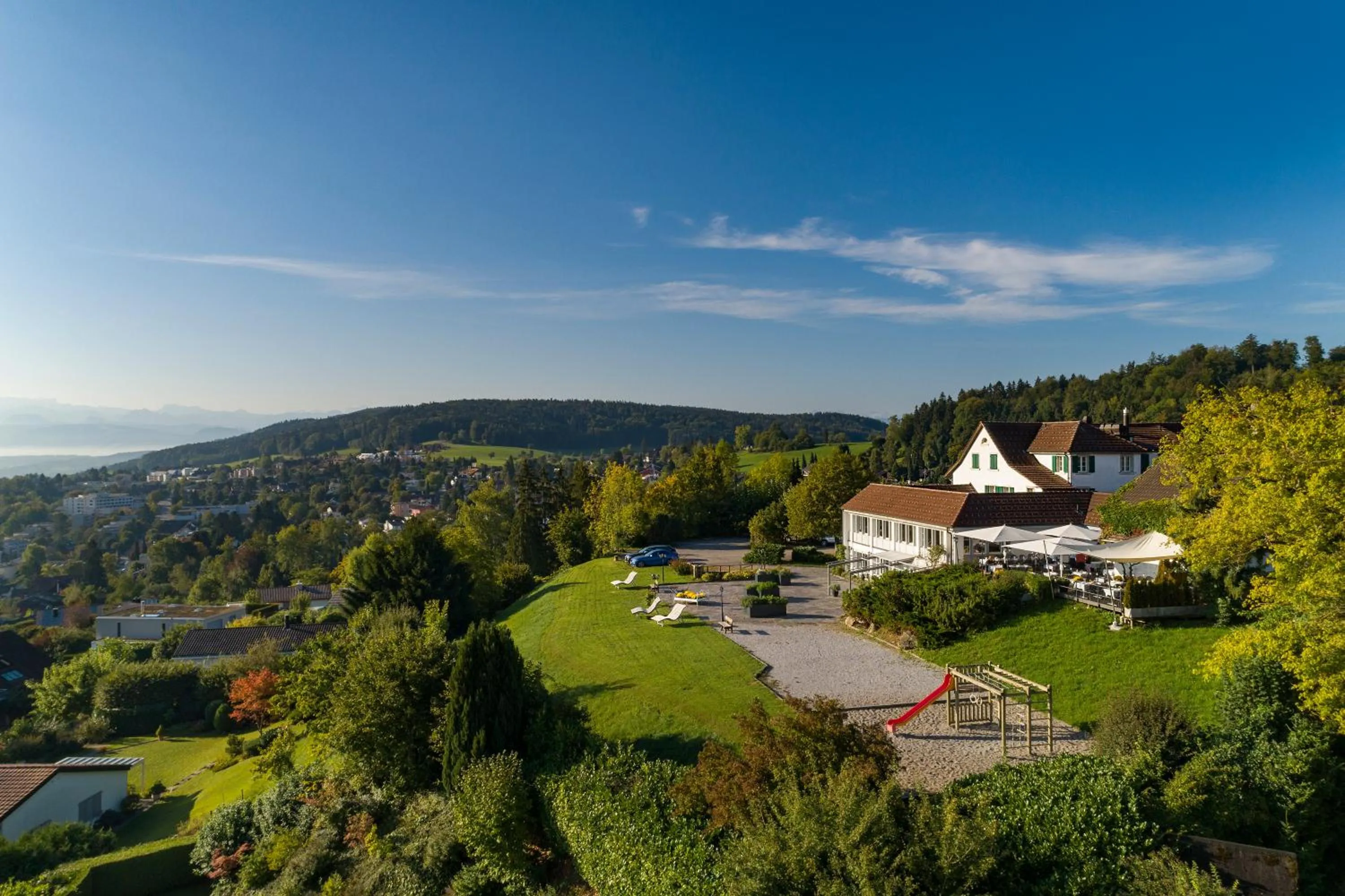 Bird's eye view in Hotel Wassberg - Self-Check-in