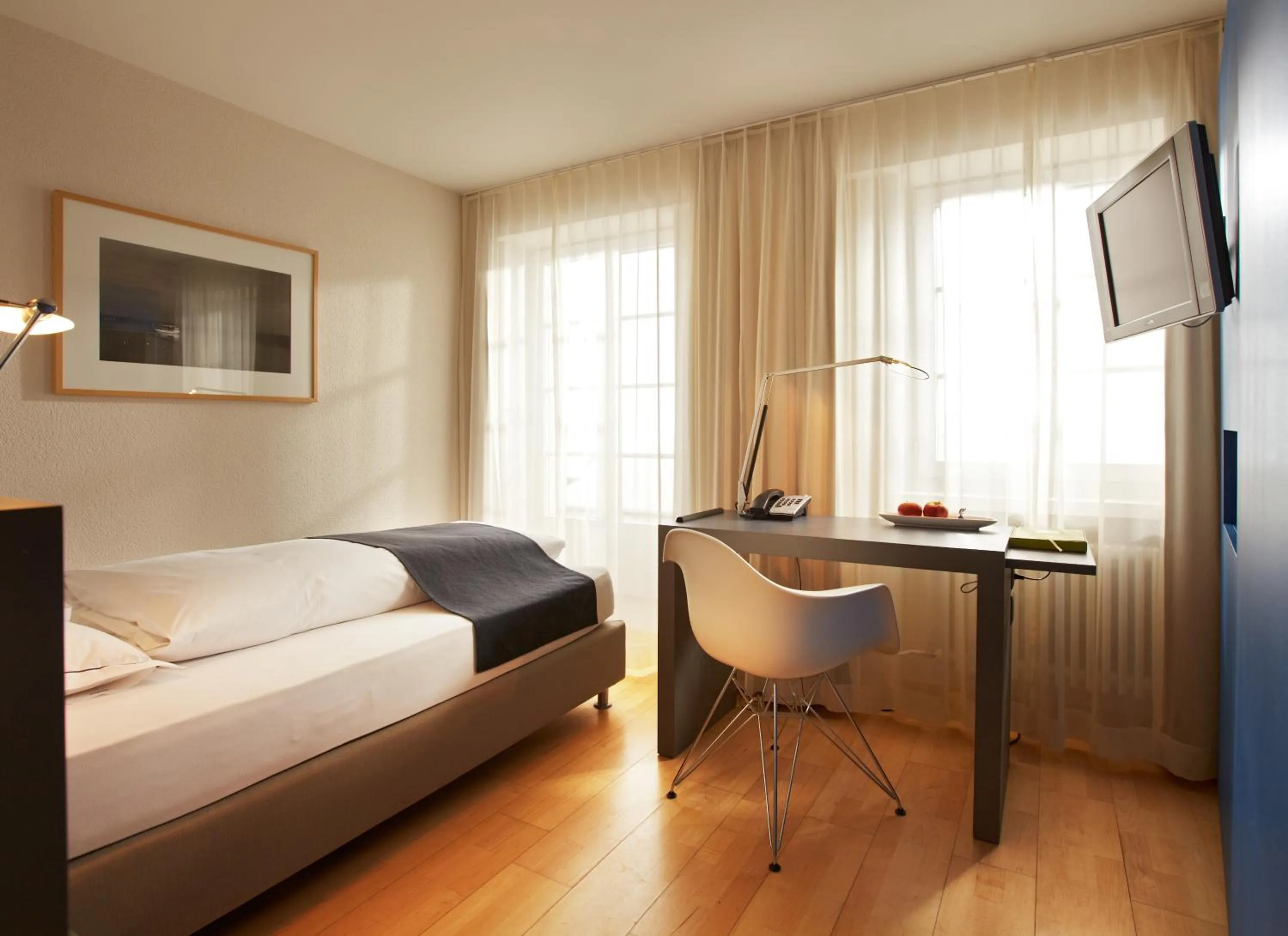 Bed in Hotel Wassberg - Self-Check-in