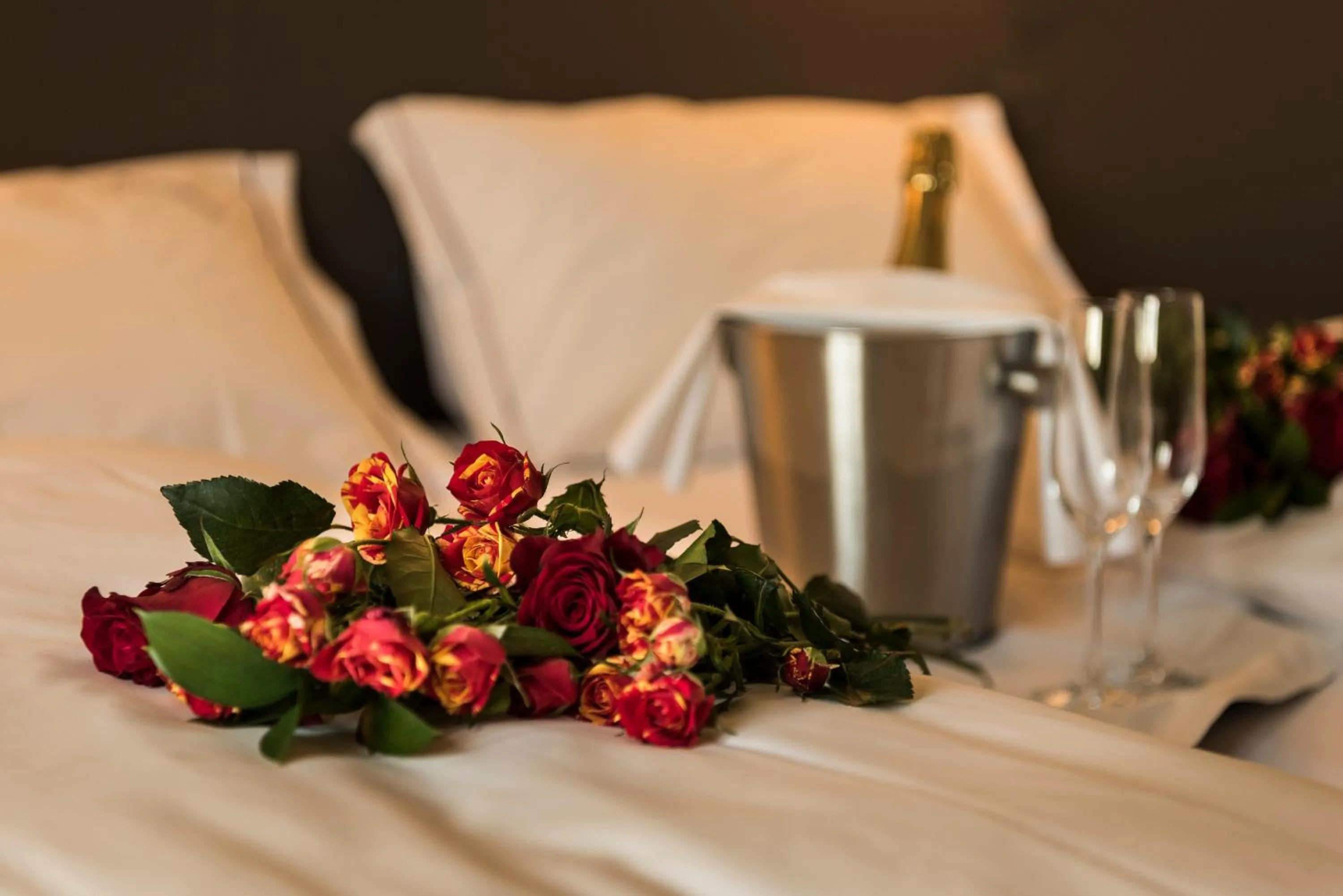 Bed in Hotel Wassberg - Self-Check-in