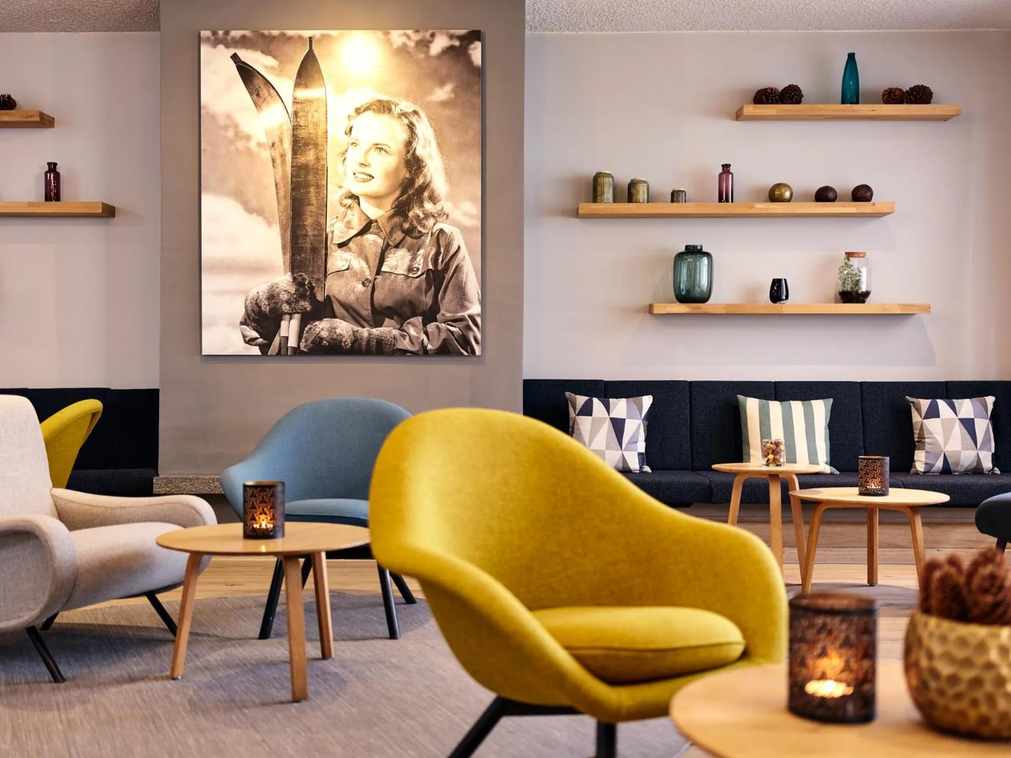 Lobby or reception in Hotel Ambassador Zermatt