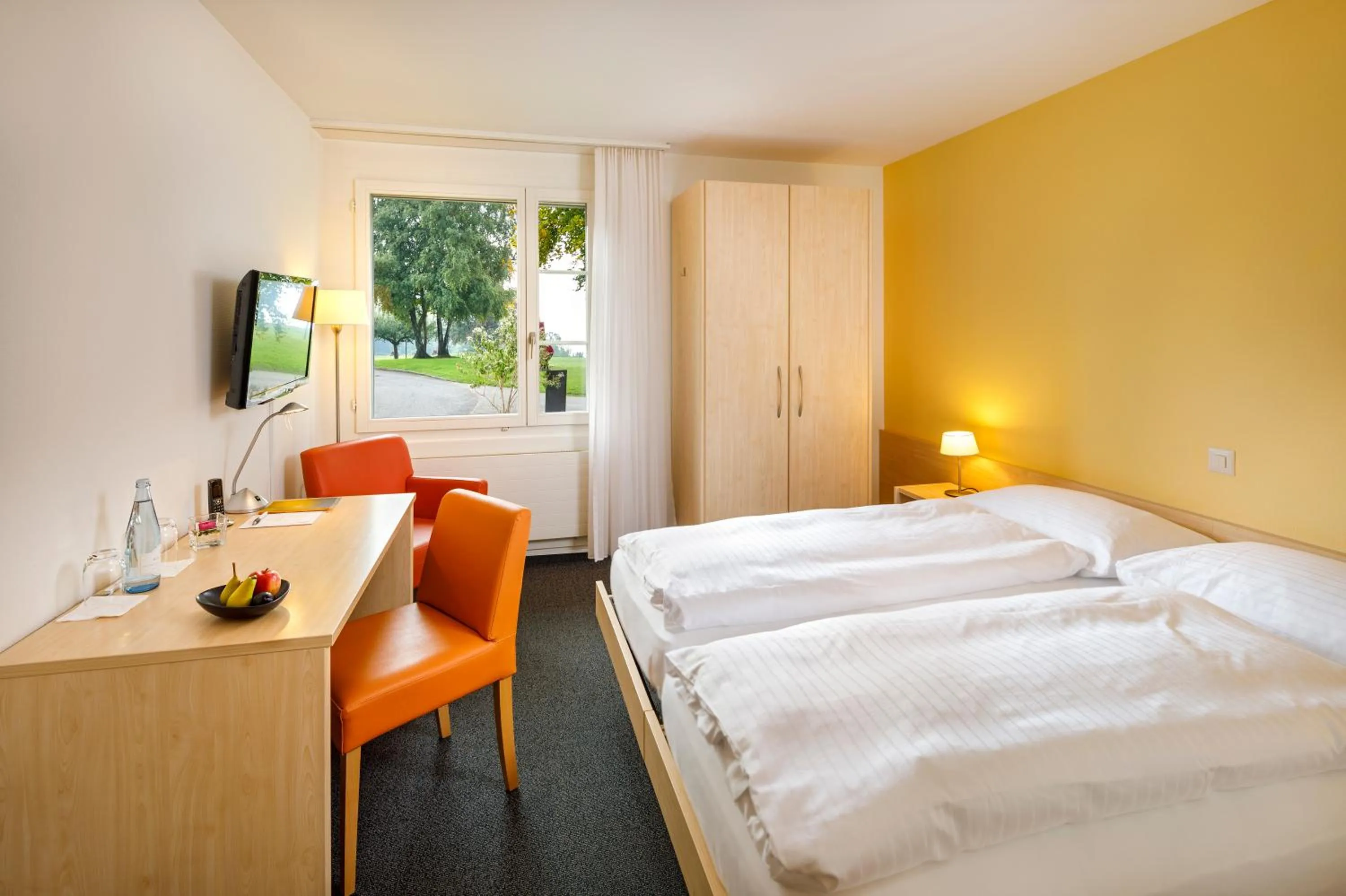 Bed in Hotel Boldern