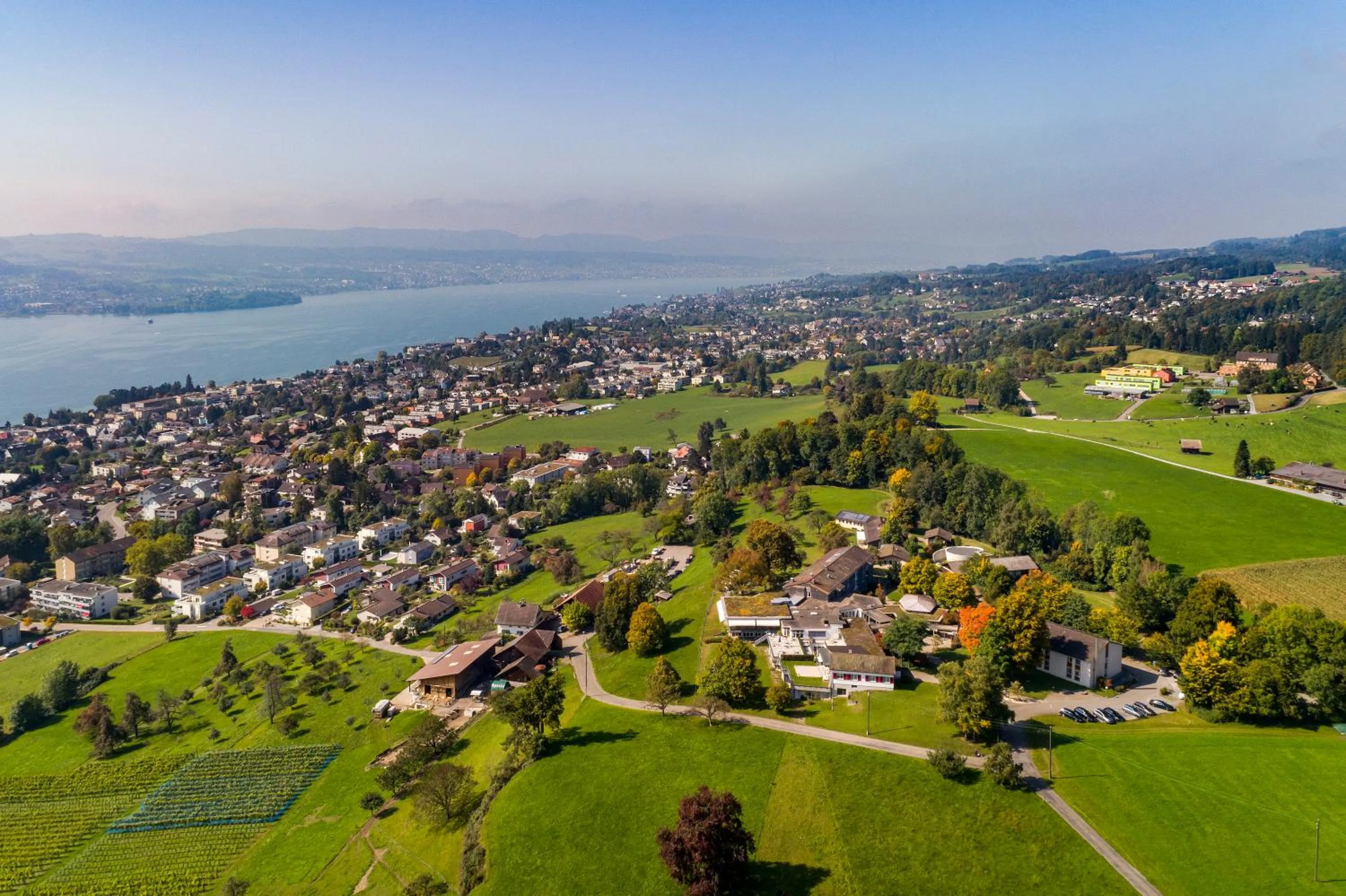 Natural landscape in Hotel Boldern