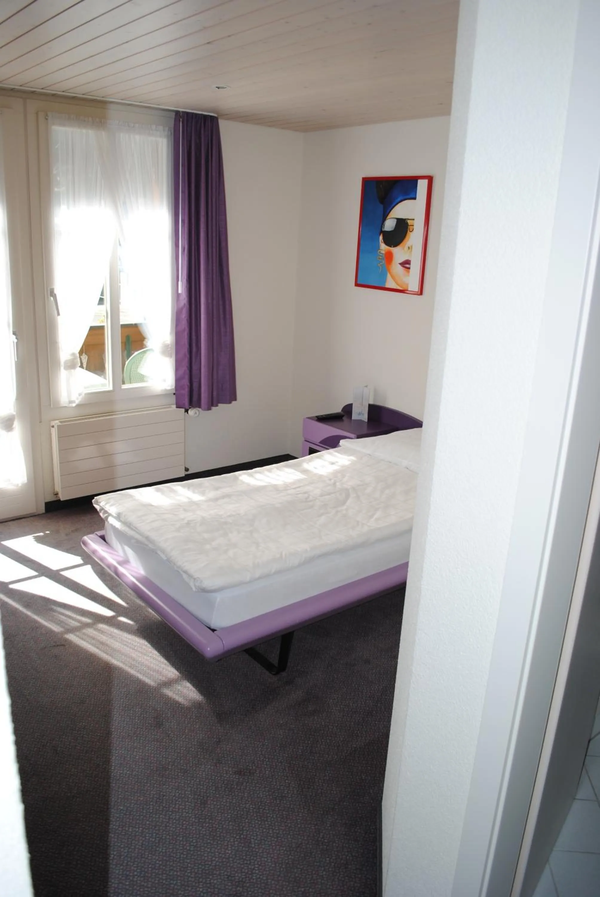 Bed in Hotel Châlet Du Lac