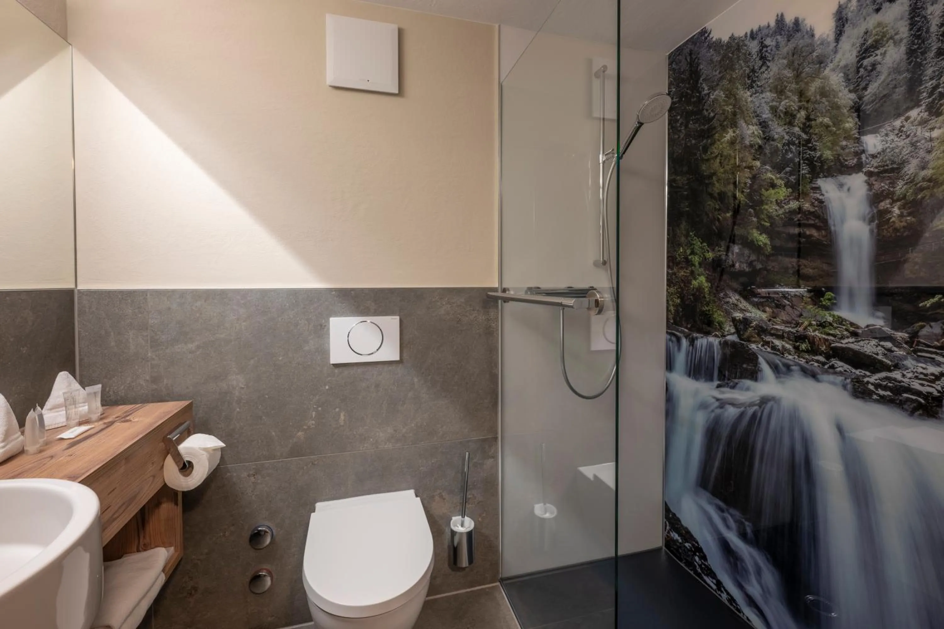Bathroom in Hotel Châlet Du Lac