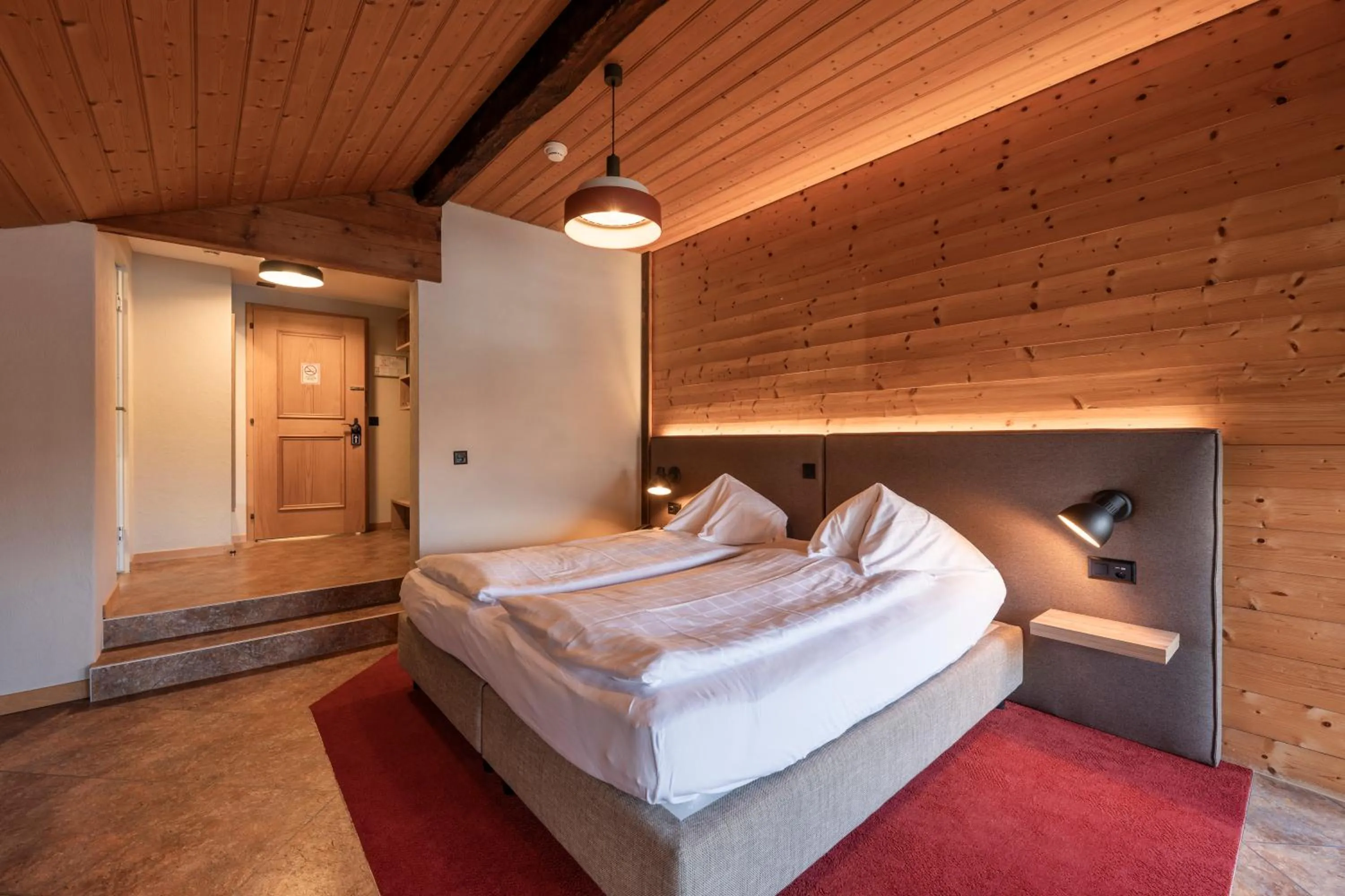 Bed in Hotel Châlet Du Lac