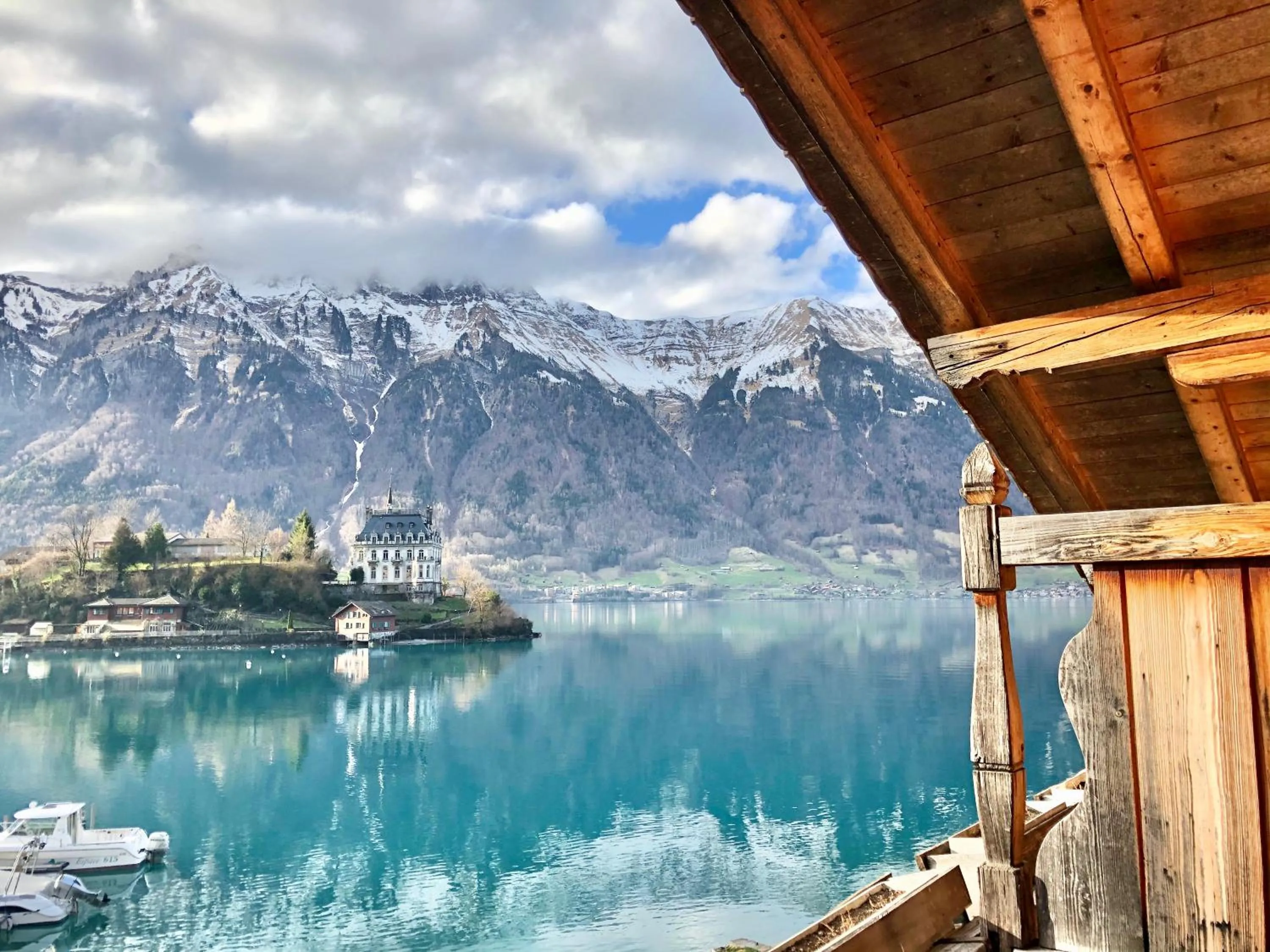 Balcony/Terrace in Hotel Châlet Du Lac