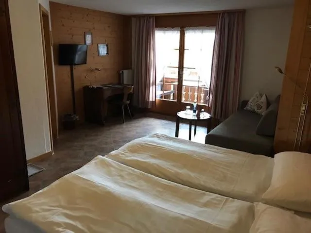 Bed in Hotel Châlet Du Lac