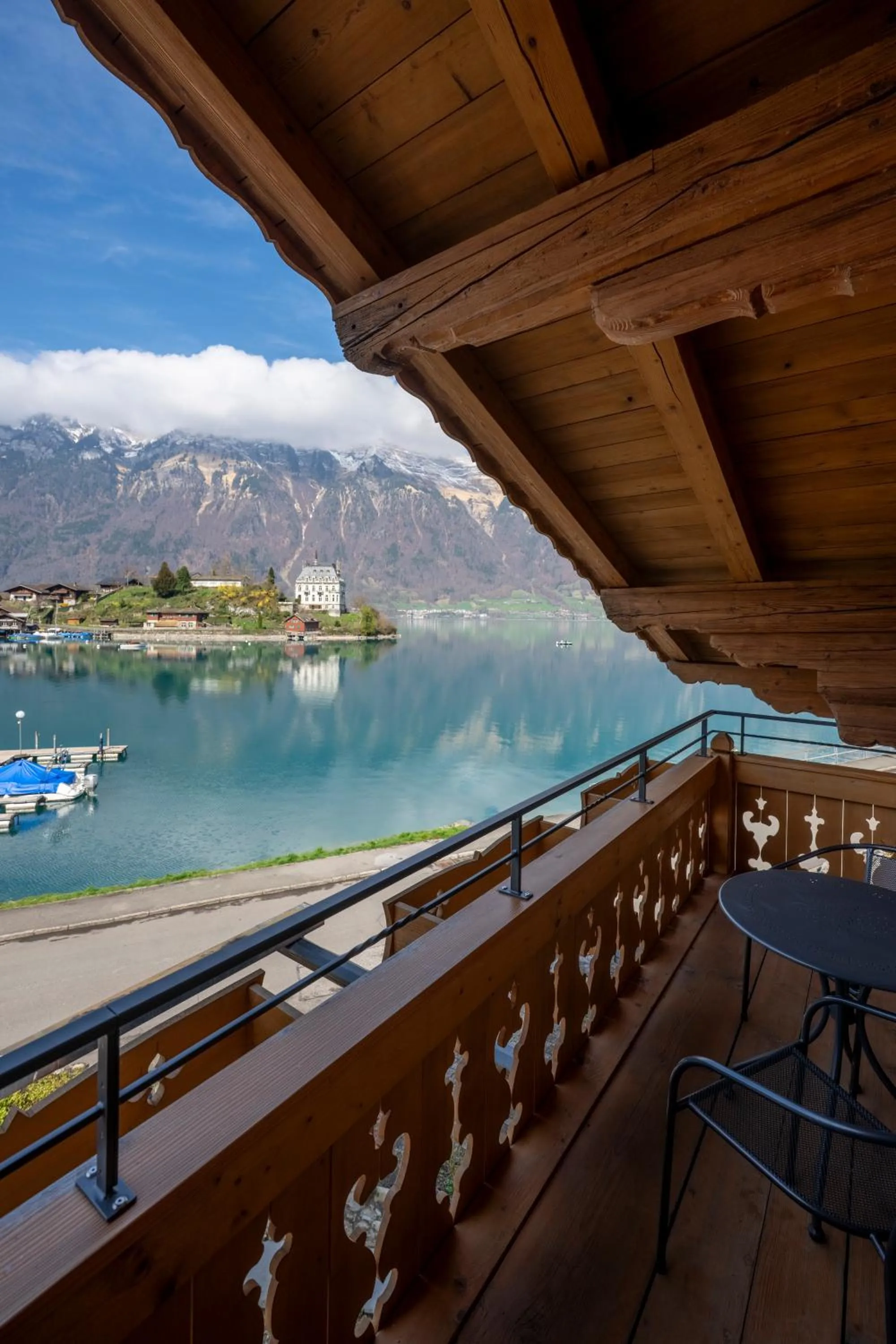 Lake view in Hotel Châlet Du Lac