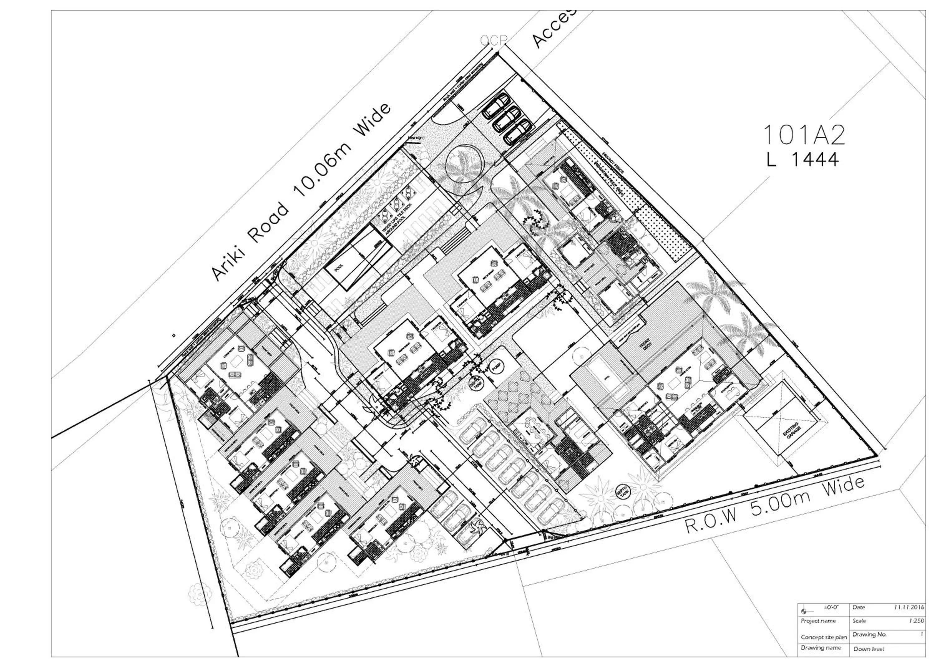 Natural landscape in Kia Orana Villas and Spa