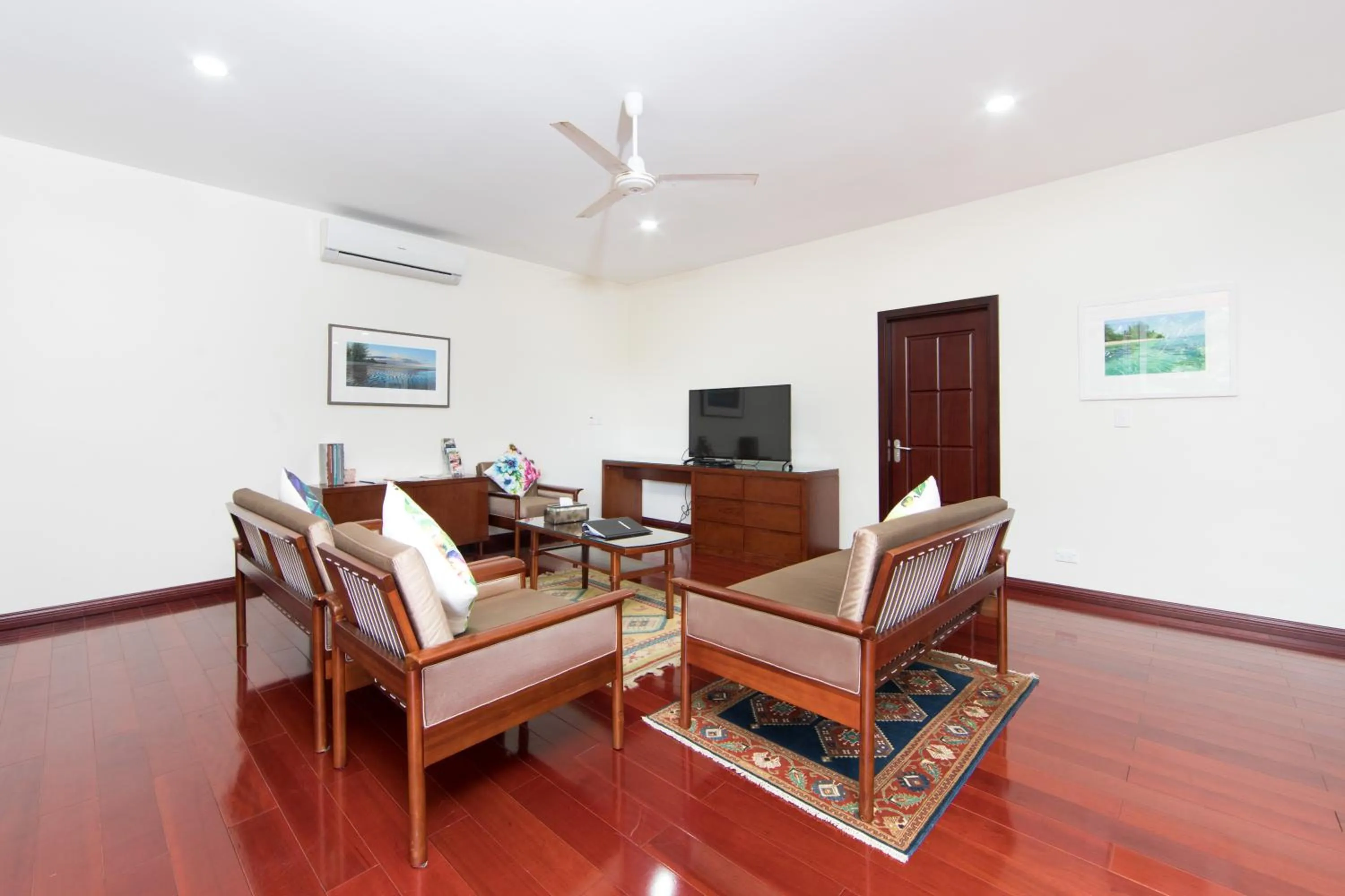 Living room in Kia Orana Villas and Spa