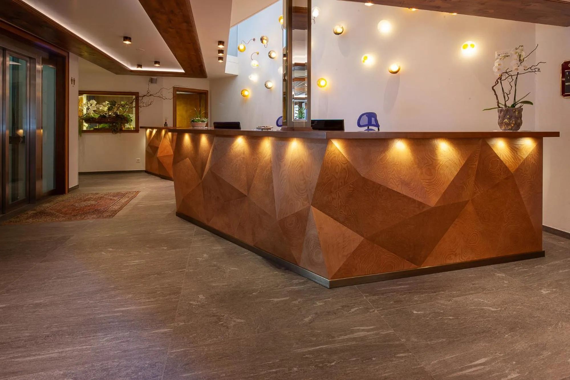 Lobby or reception in Hotel Sonne