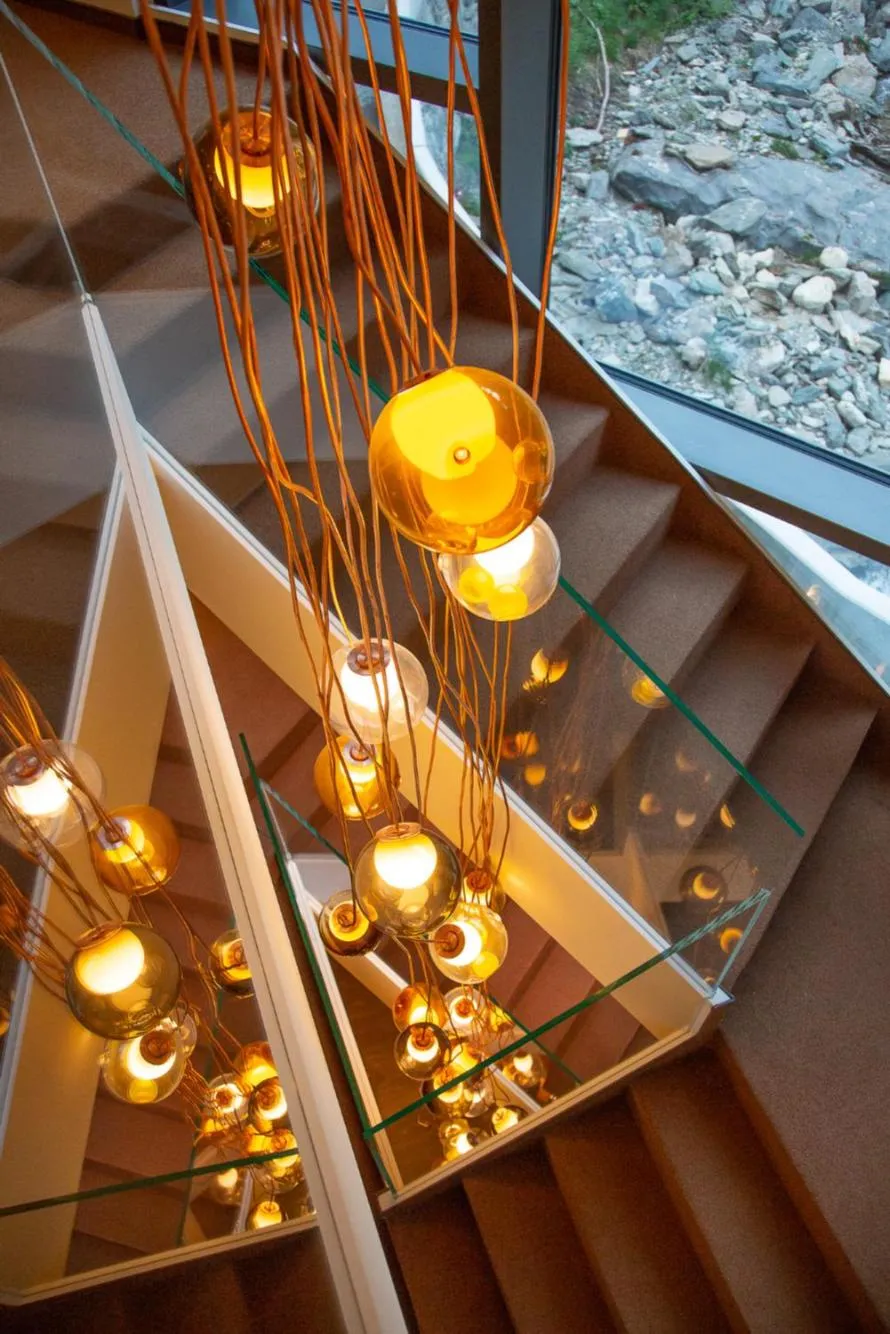 Decorative detail in Hotel Sonne