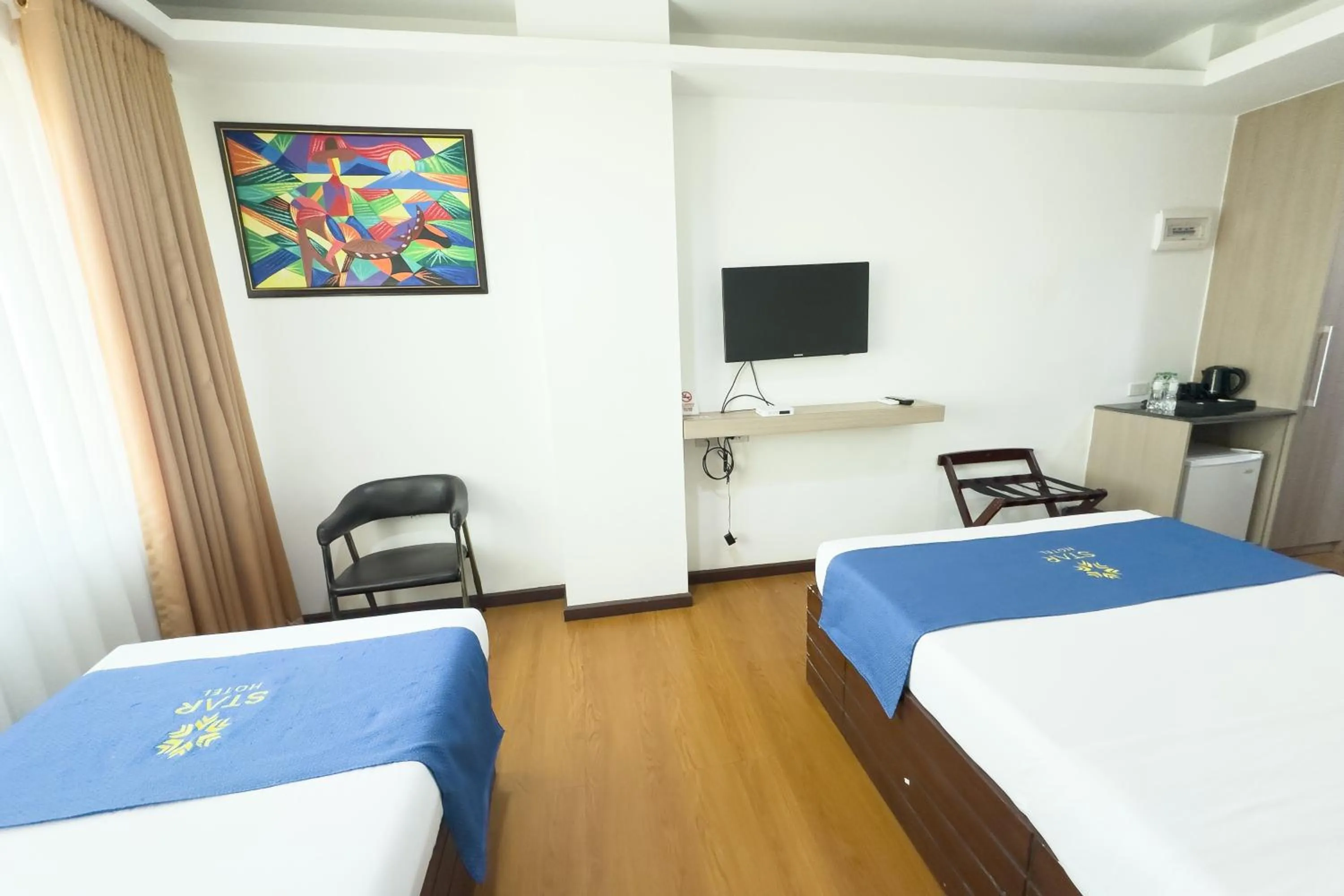 Bed in Star Hotel Davao