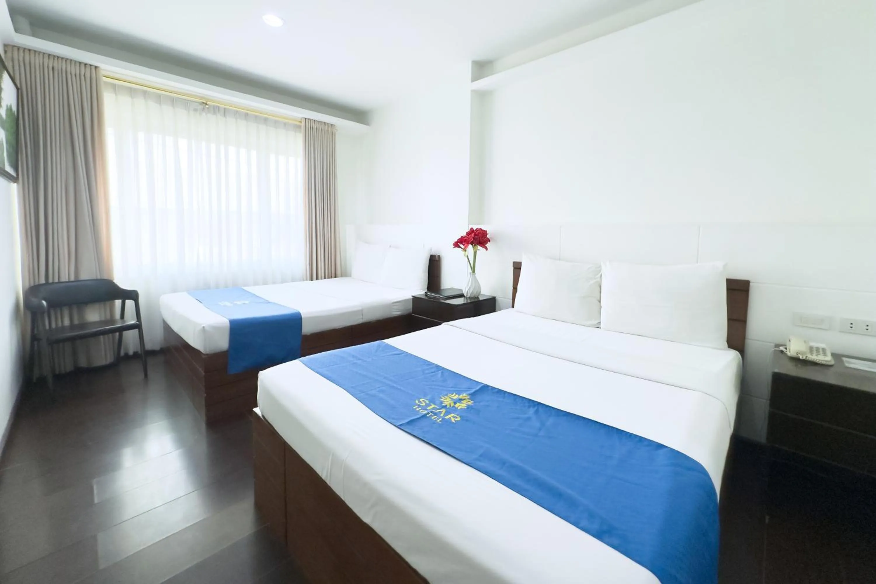 Bed in Star Hotel Davao