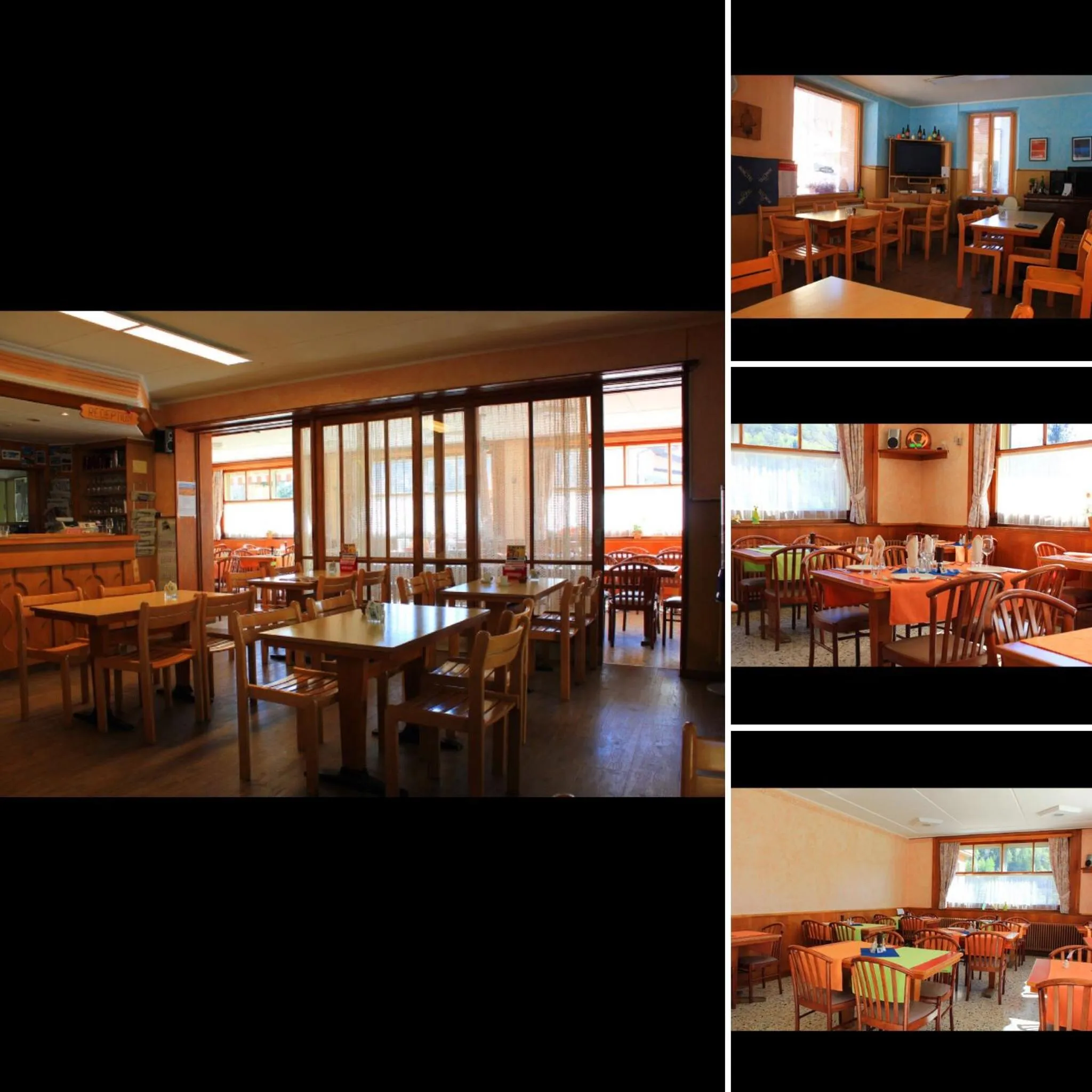 Communal lounge/ TV room in Hotel Ristorante Baldi