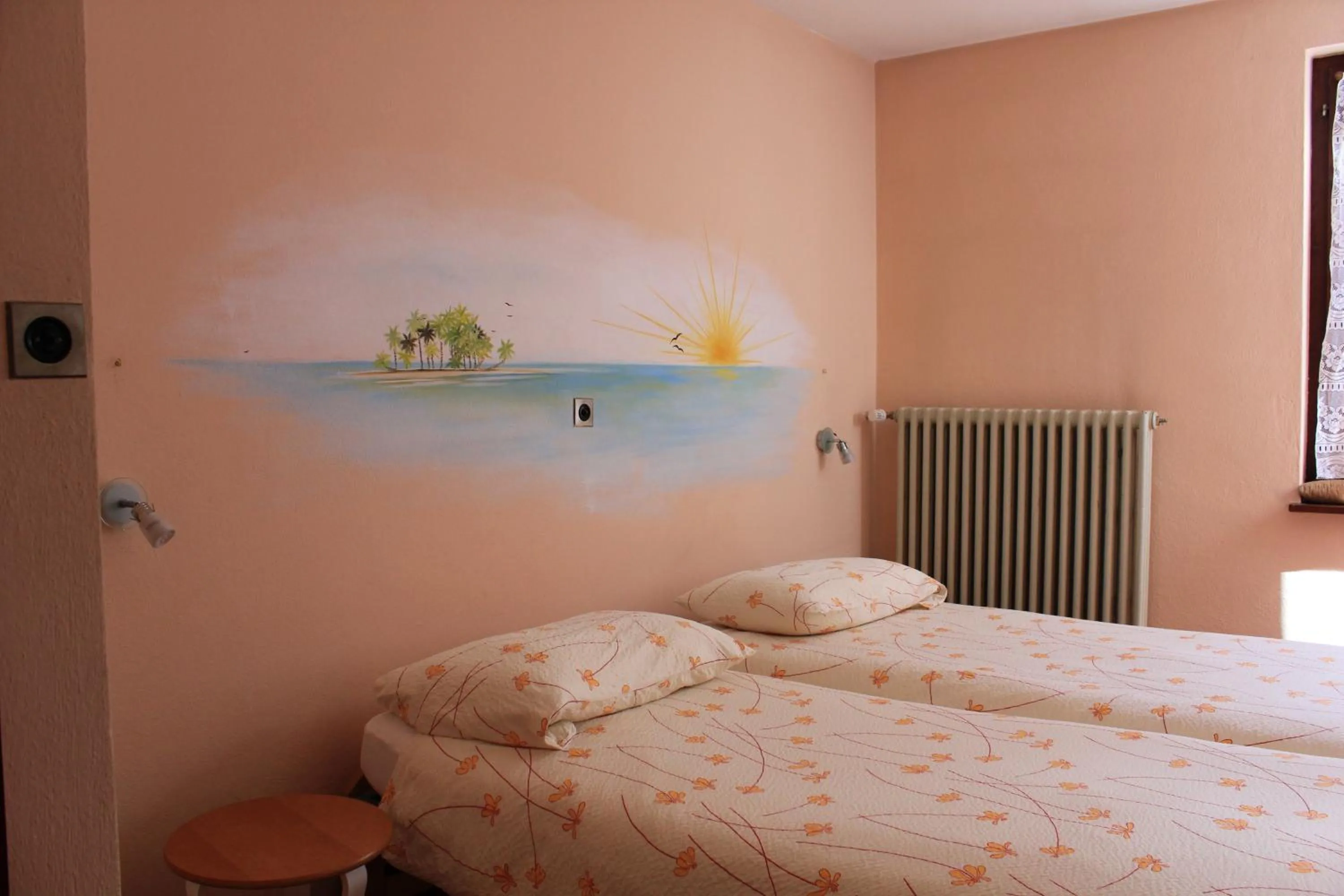 Decorative detail, Bed in Hotel Ristorante Baldi