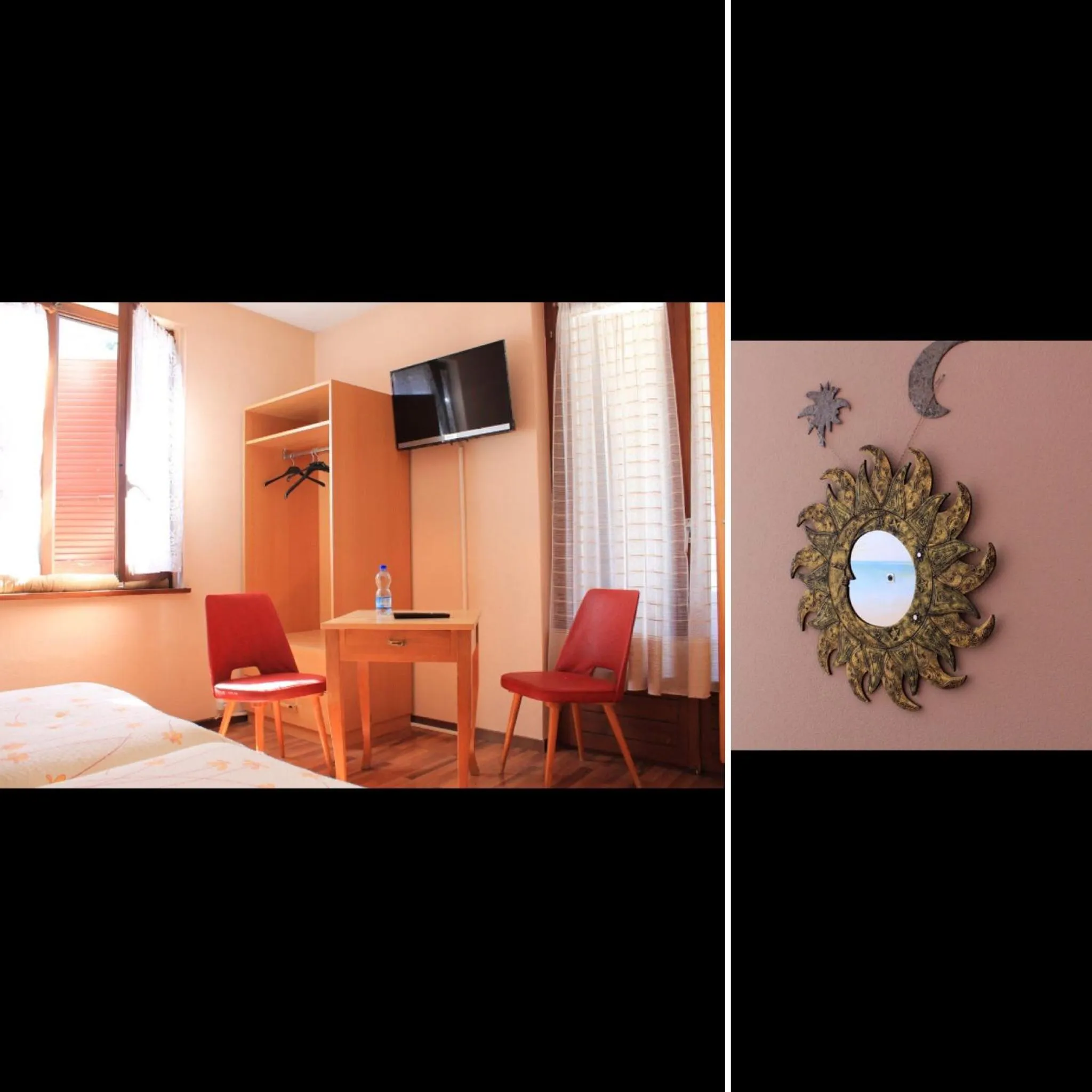 Decorative detail, Bed in Hotel Ristorante Baldi